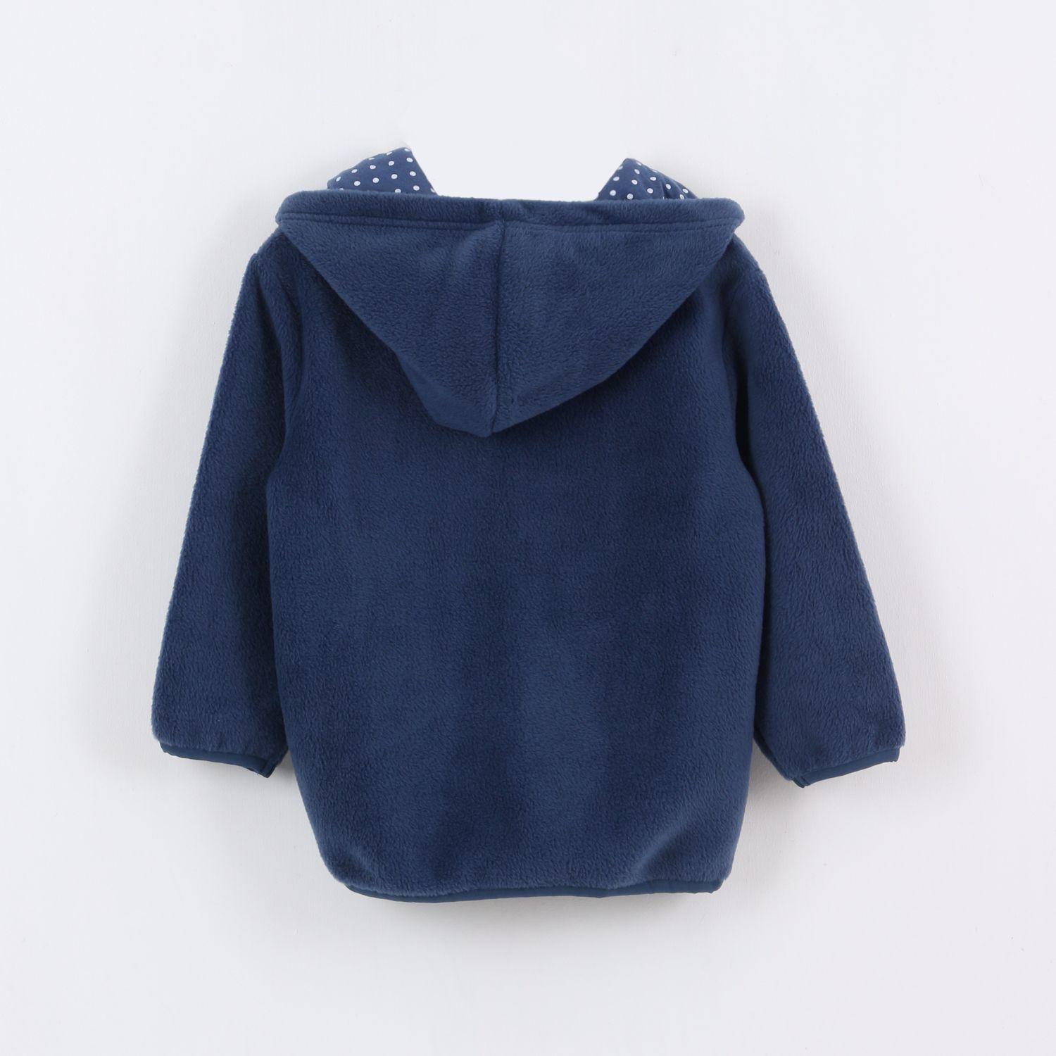 Polar Escolar con Gorro Niña Minnie Mouse Azul Marino Disney-1