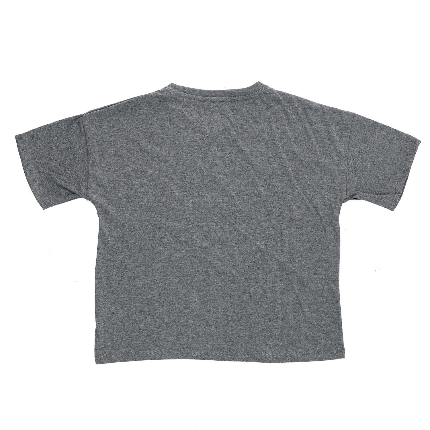 Polera Manga Corta Niña Rey León Hello Gris Disney-1