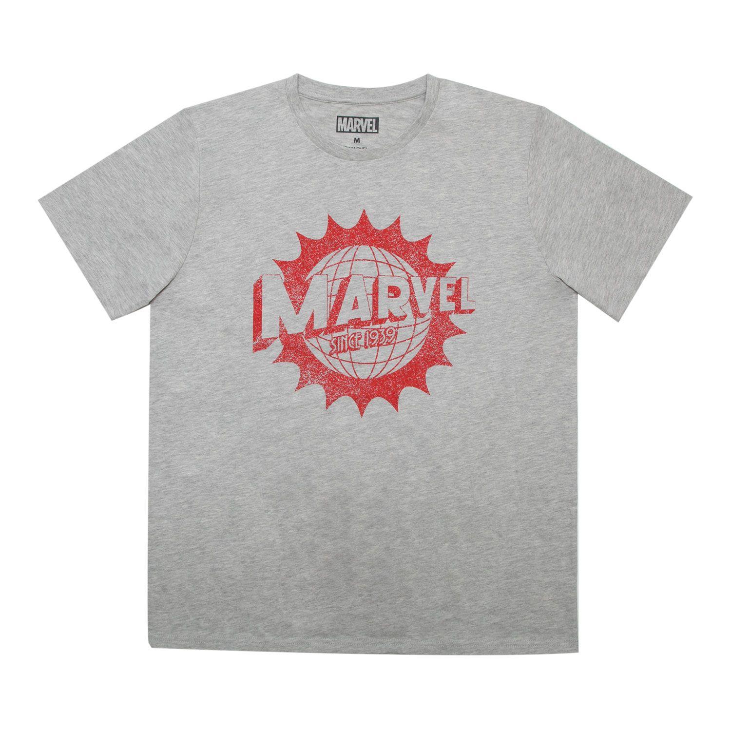 Polera Hombre Asombroso Gris Marvel-0