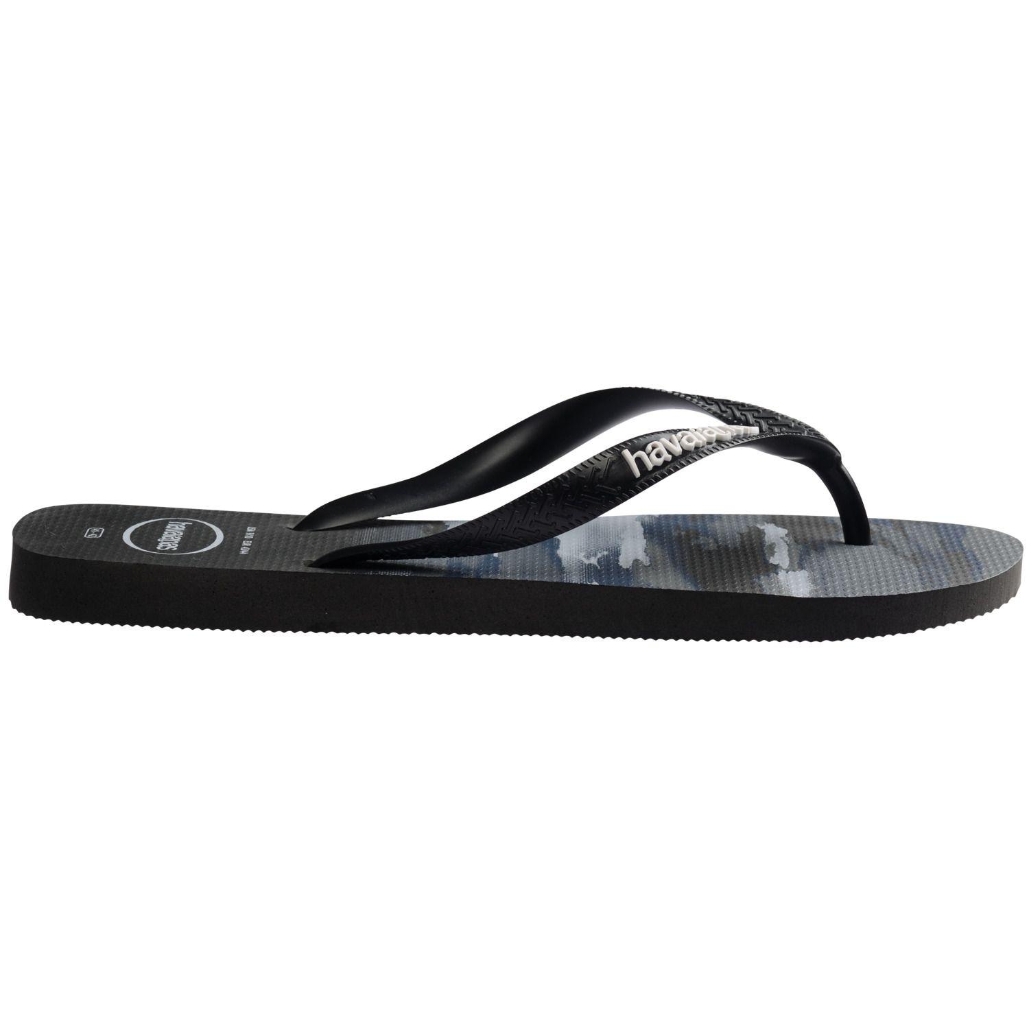 Sandalia Hombre Top Camu Negro Havaianas-2