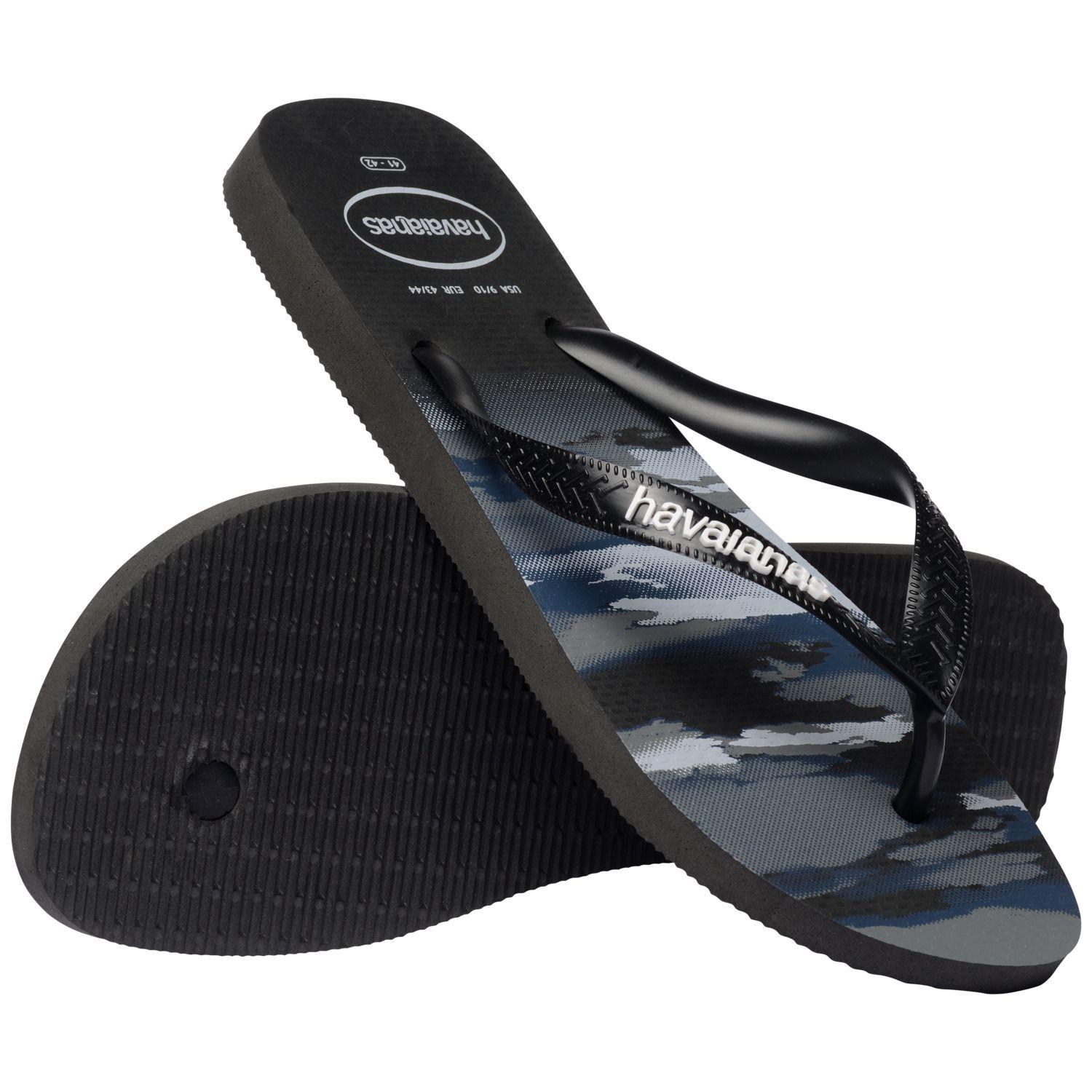 Sandalia Hombre Top Camu Negro Havaianas-3