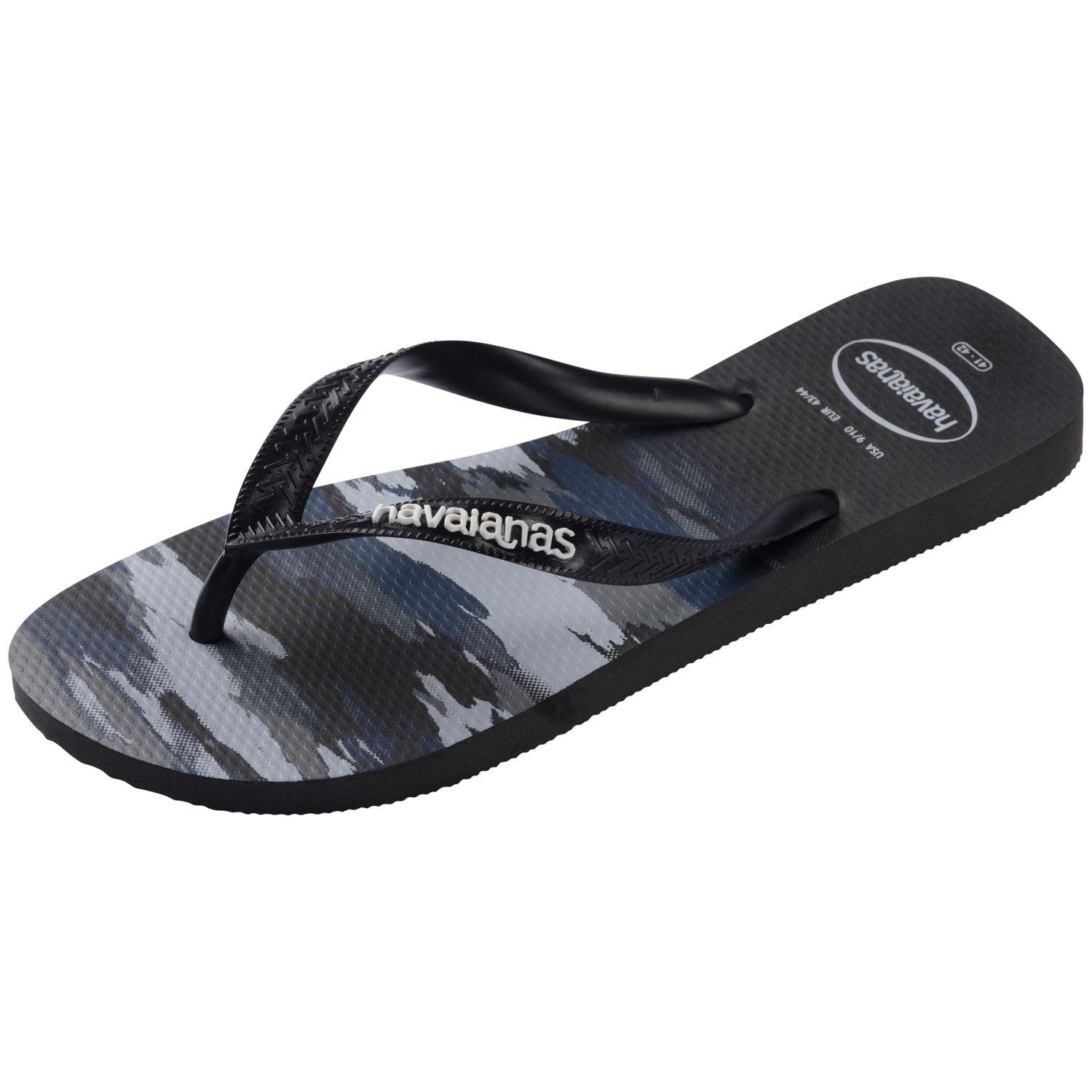Sandalia Hombre Top Camu Negro Havaianas-5