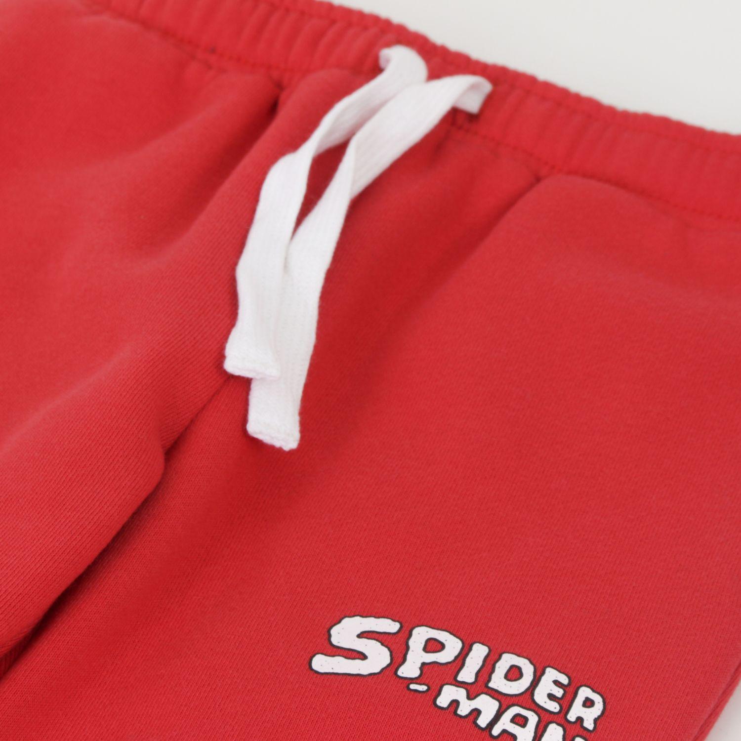 Pantalón de Buzo Niño Personaje Spiderman Rojo Marvel-2