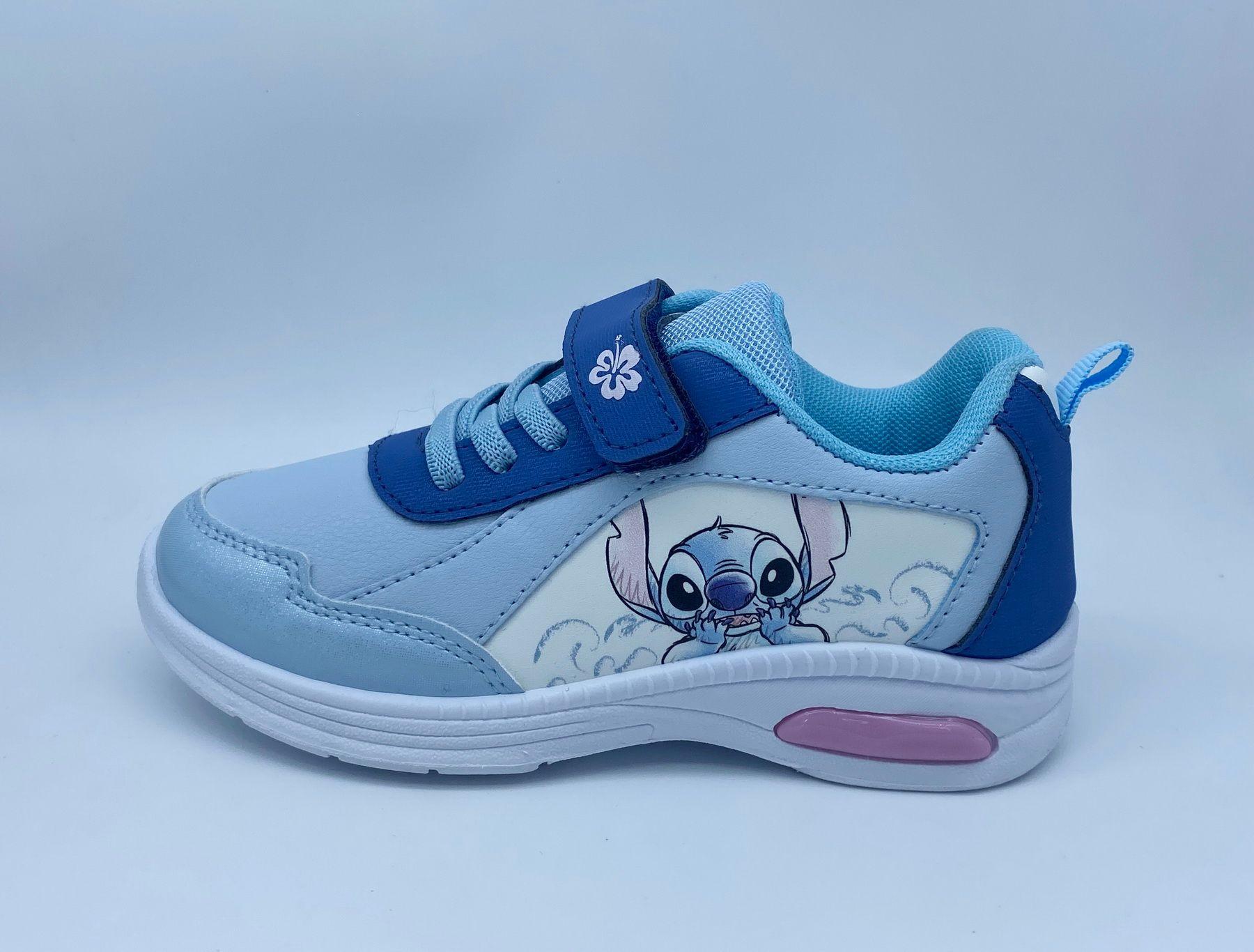 Zapatillas con luces Niña Celeste Cara Lilo & Stitch Disney-2