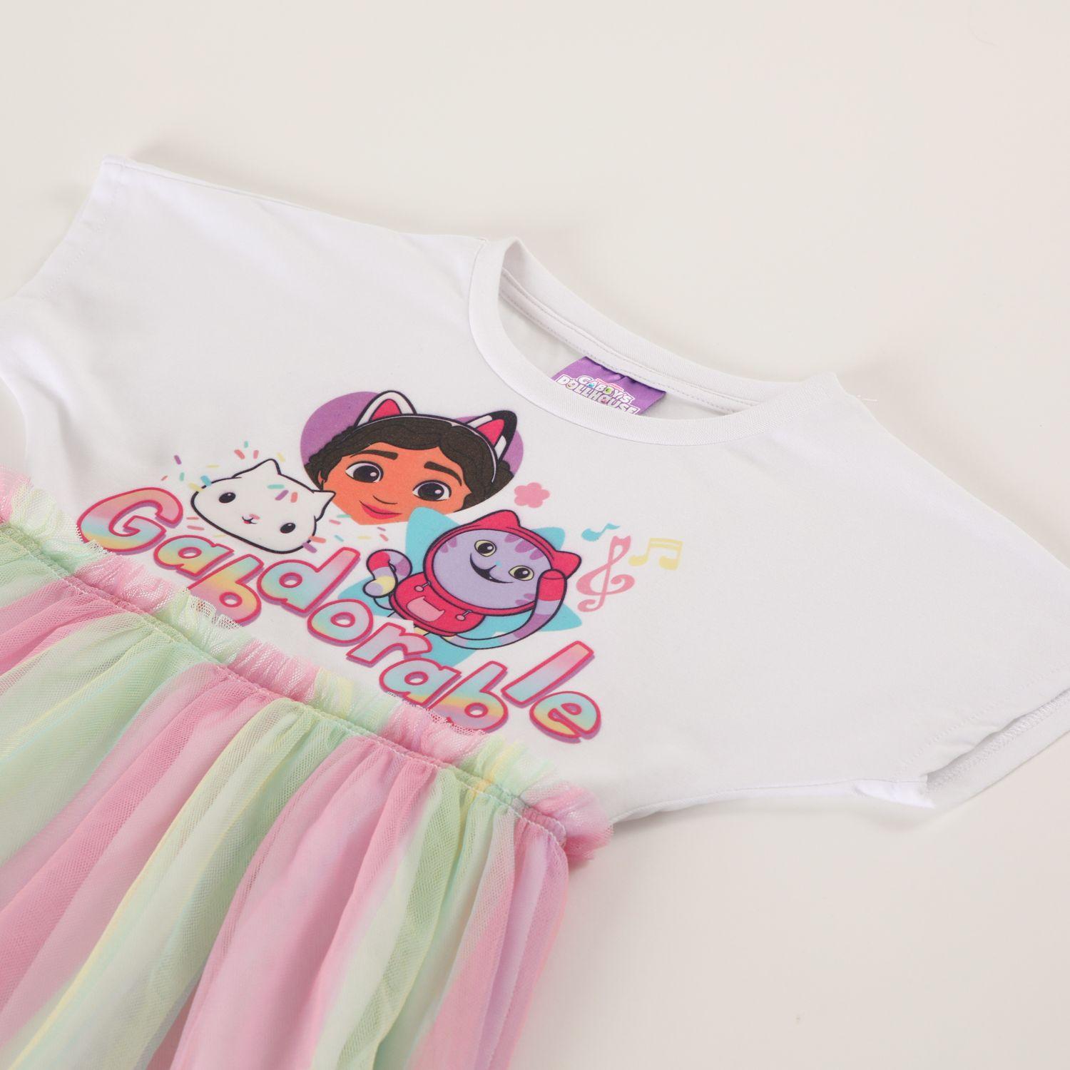 Vestido Niña Arcoirir Blanco Gabby Doll House-2