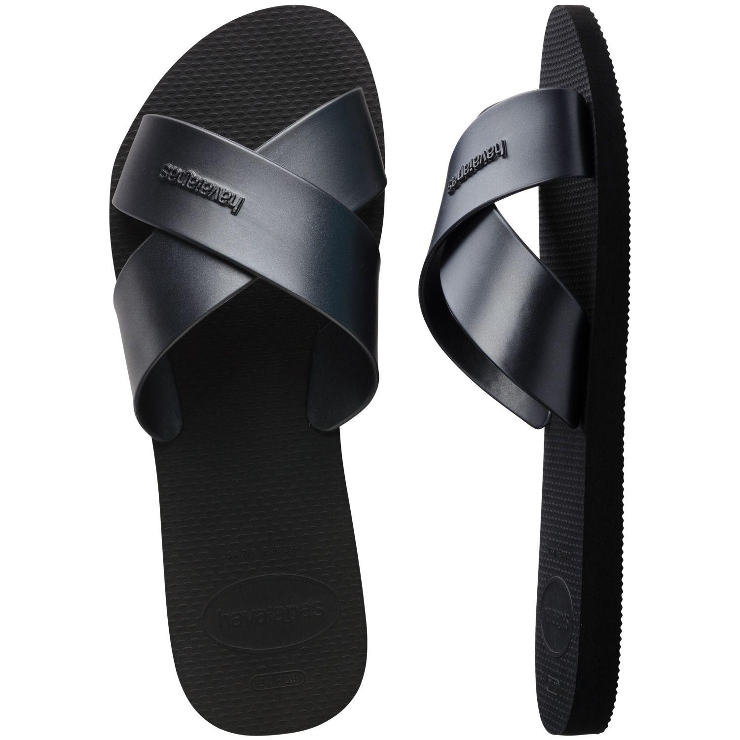 Sandalia Mujer Aqua Metallic Negro Havaianas-4