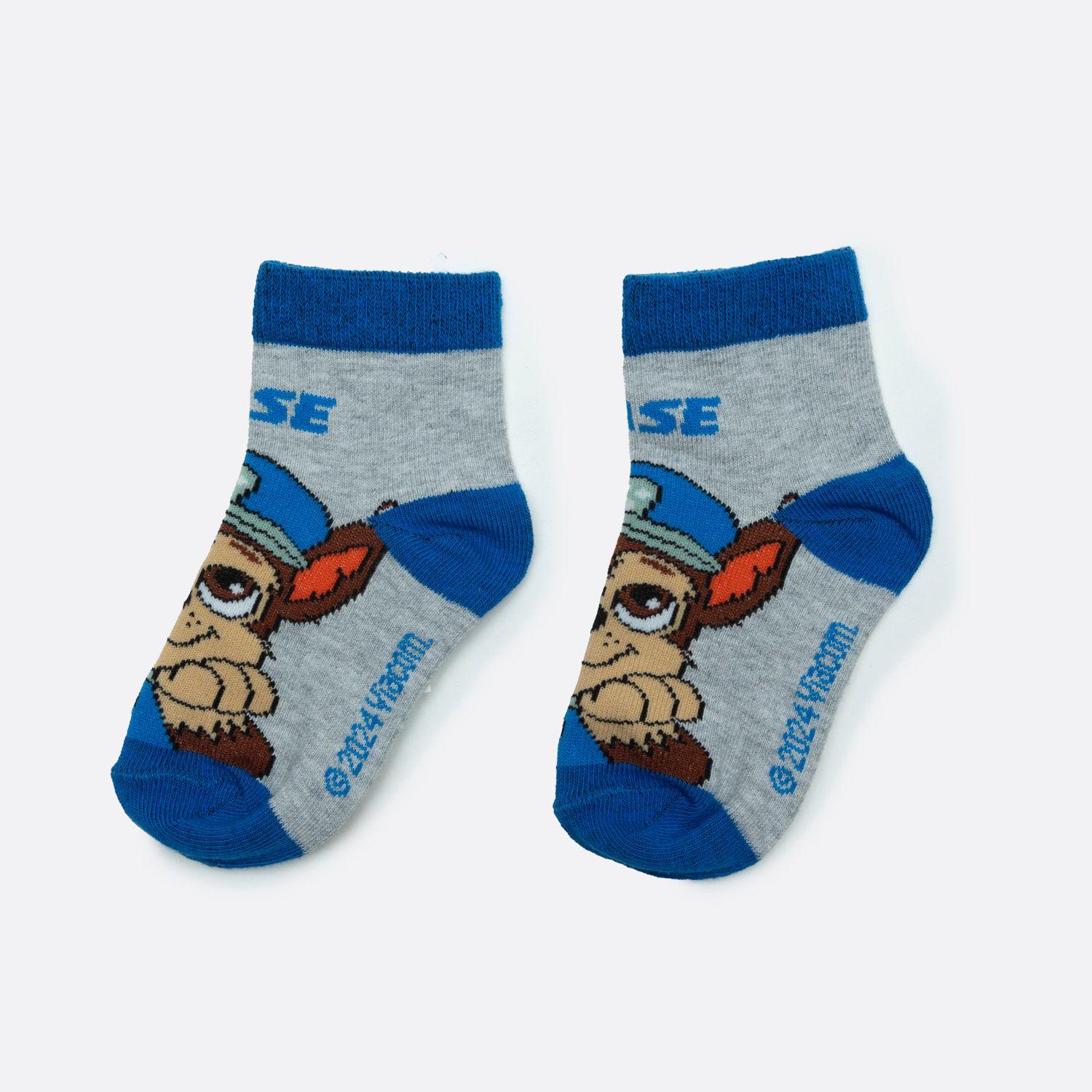 Bipack Niño Calcetin Chase y Marshall Azul Paw Patrol-0