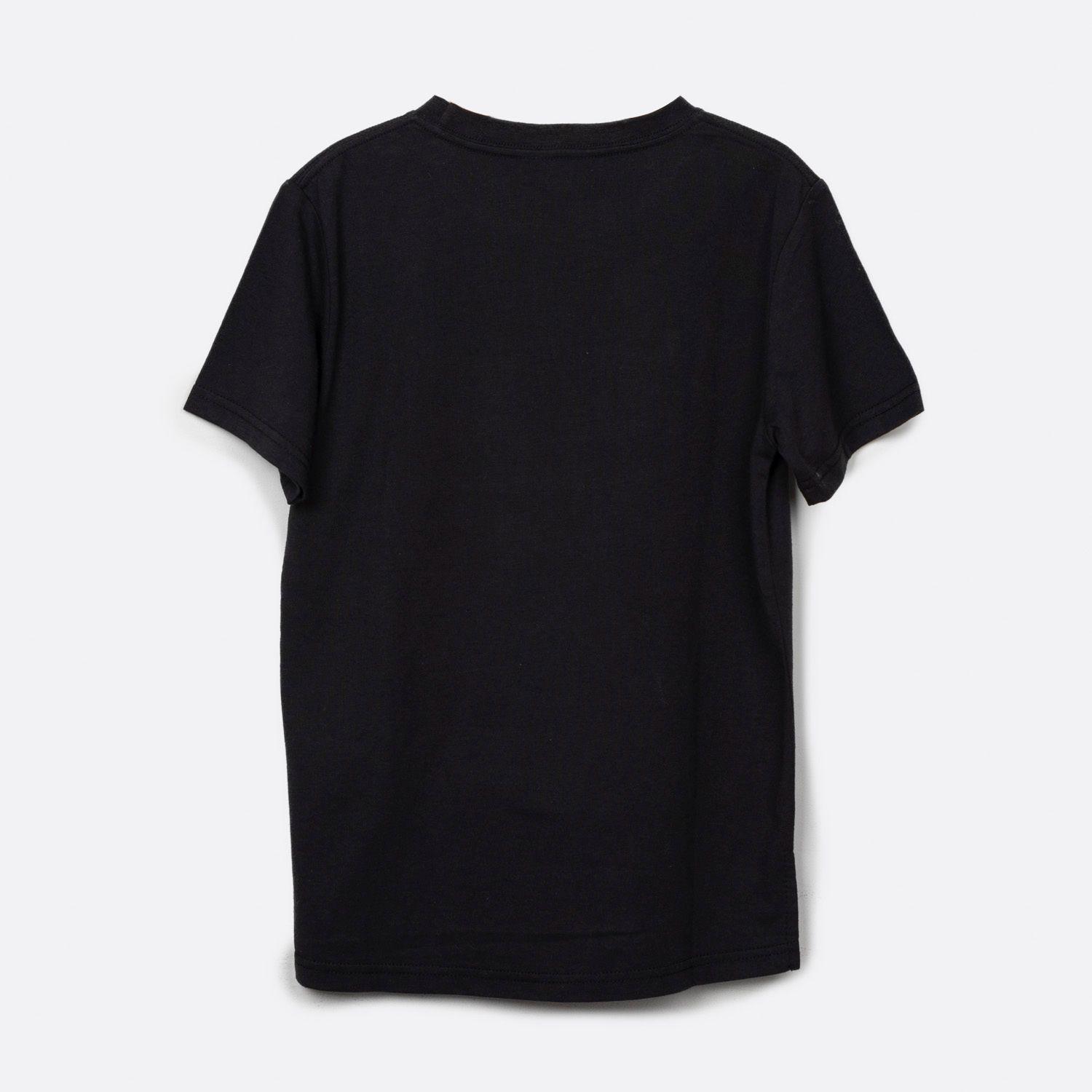 Polera Manga Corta Niño Lentejuelas Negro Minecraft-4