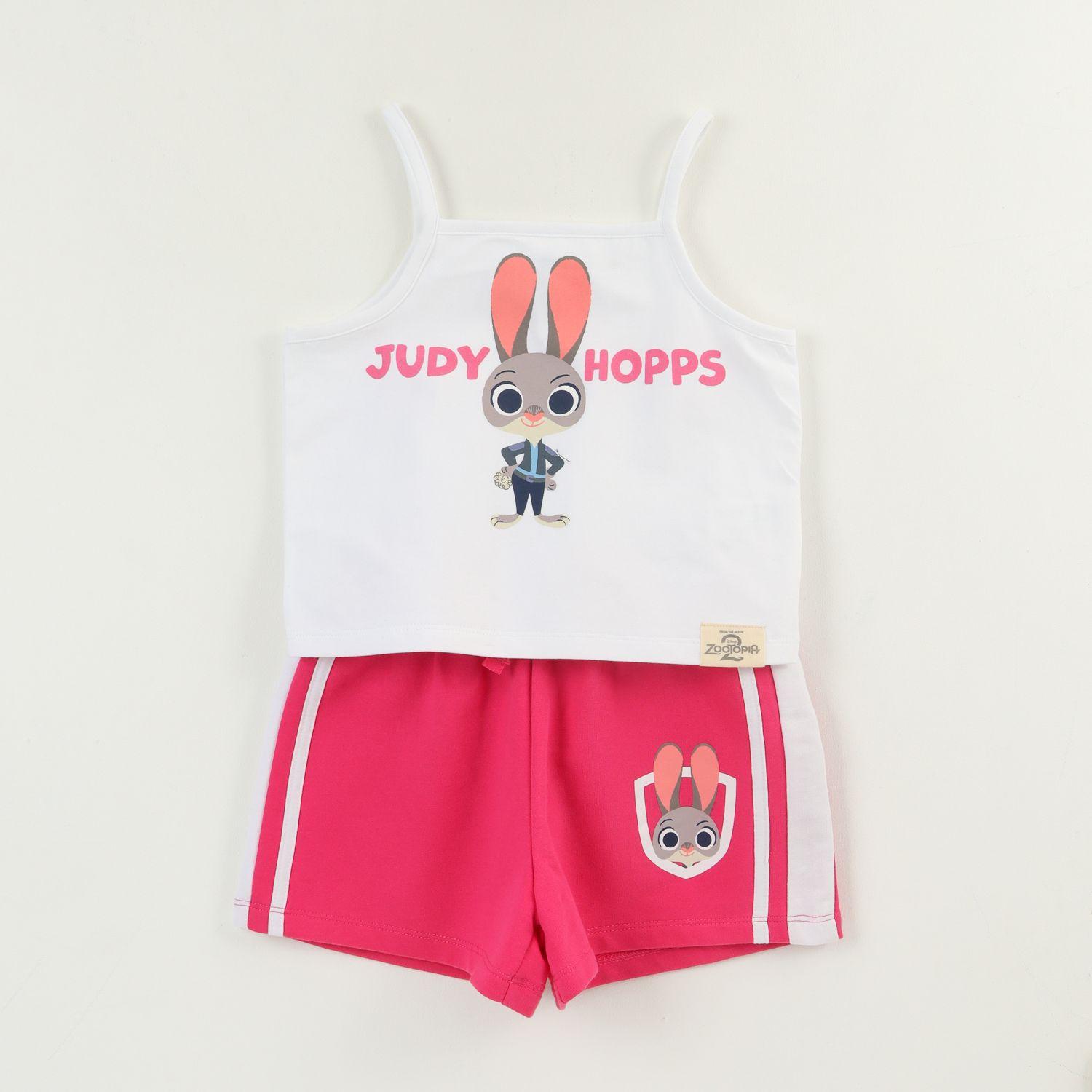 Conjunto Niña Rosado Juddy Hopps Zootopia Disney-0