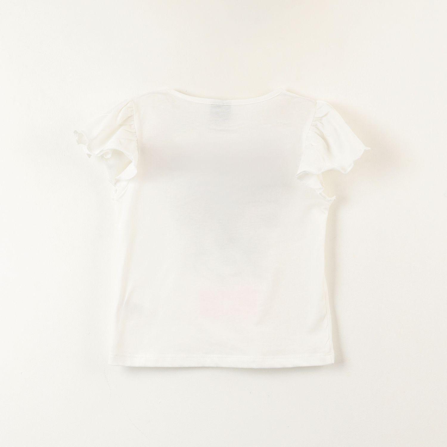 Polera Sin Mangas Niña Minnie Vuelos Blanco Disney-2