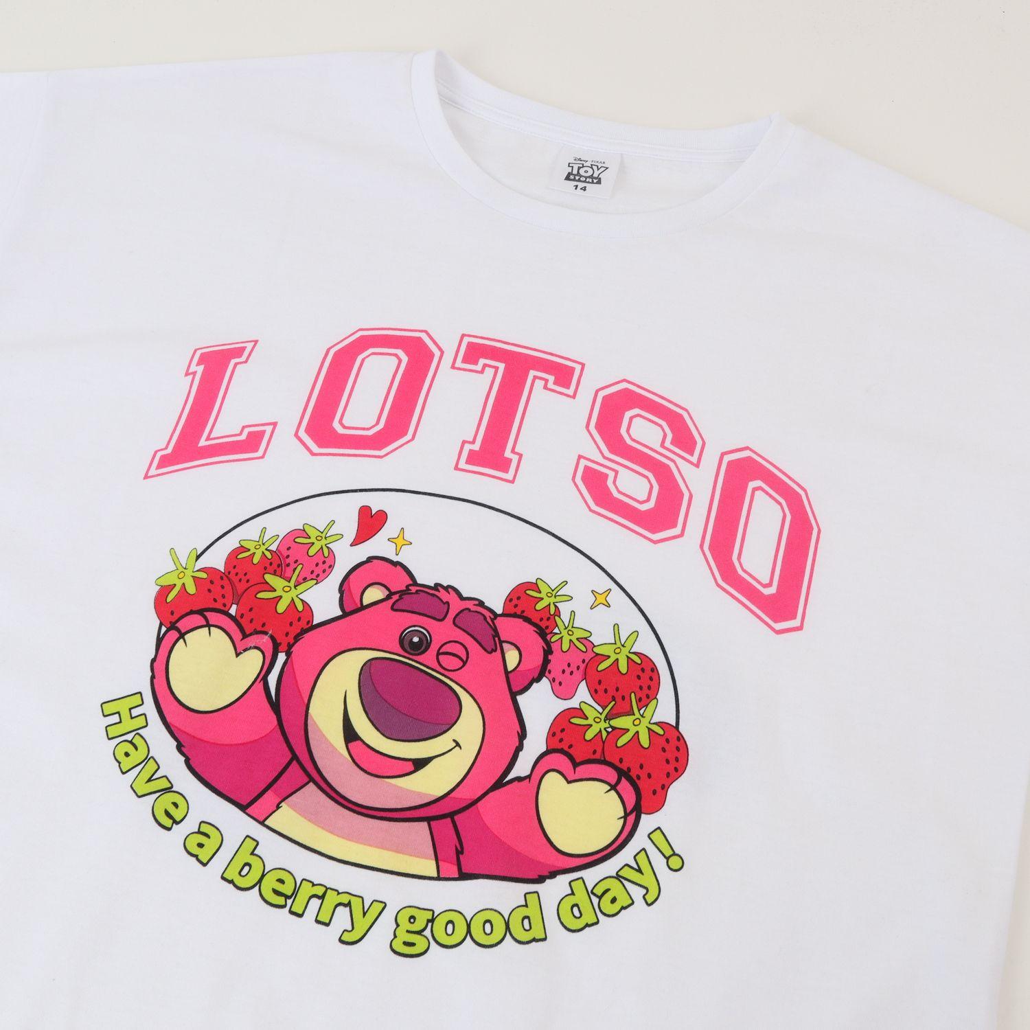 Polera Manga Corta Niña Blanco Lotso Toy Story Disney-2
