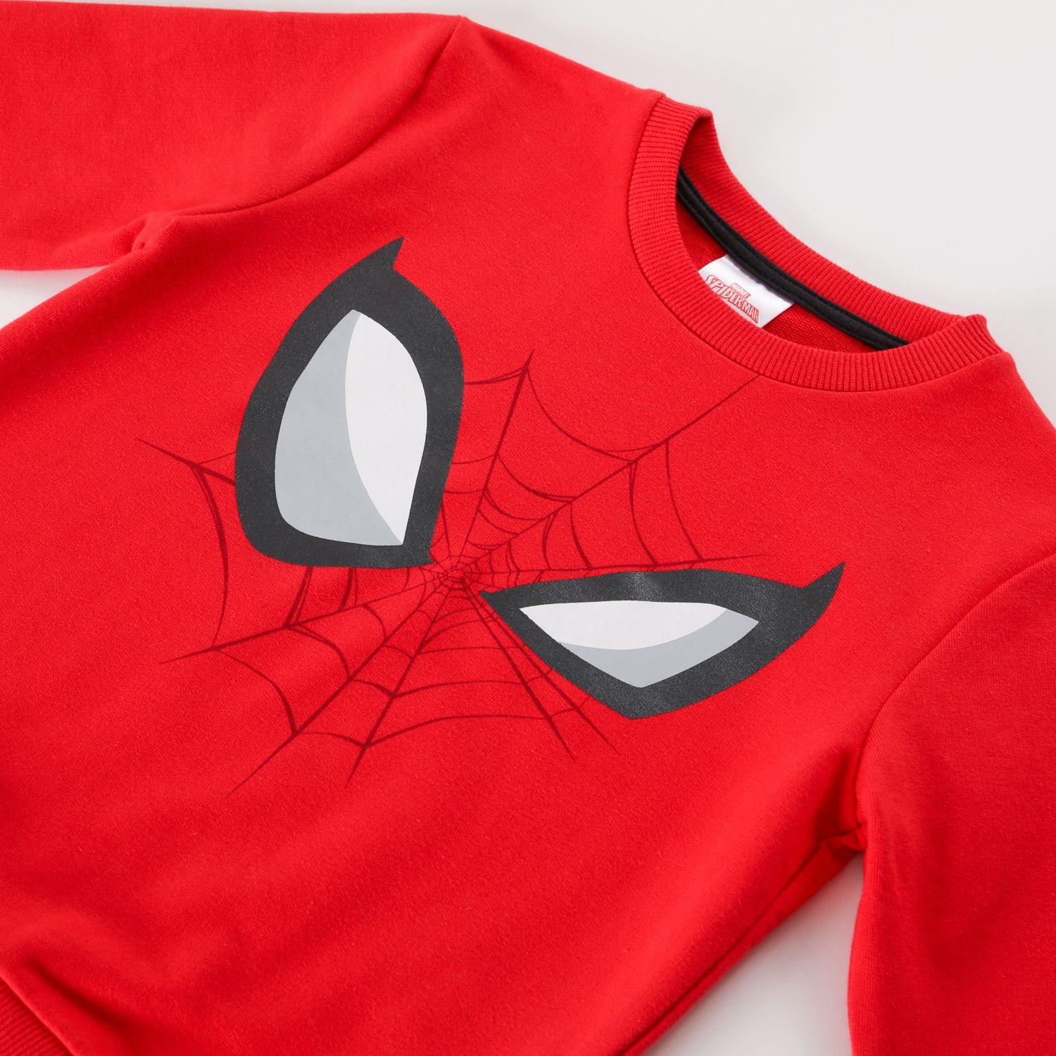 Buzo Niño Ojos Spiderman Rojo Marvel-1