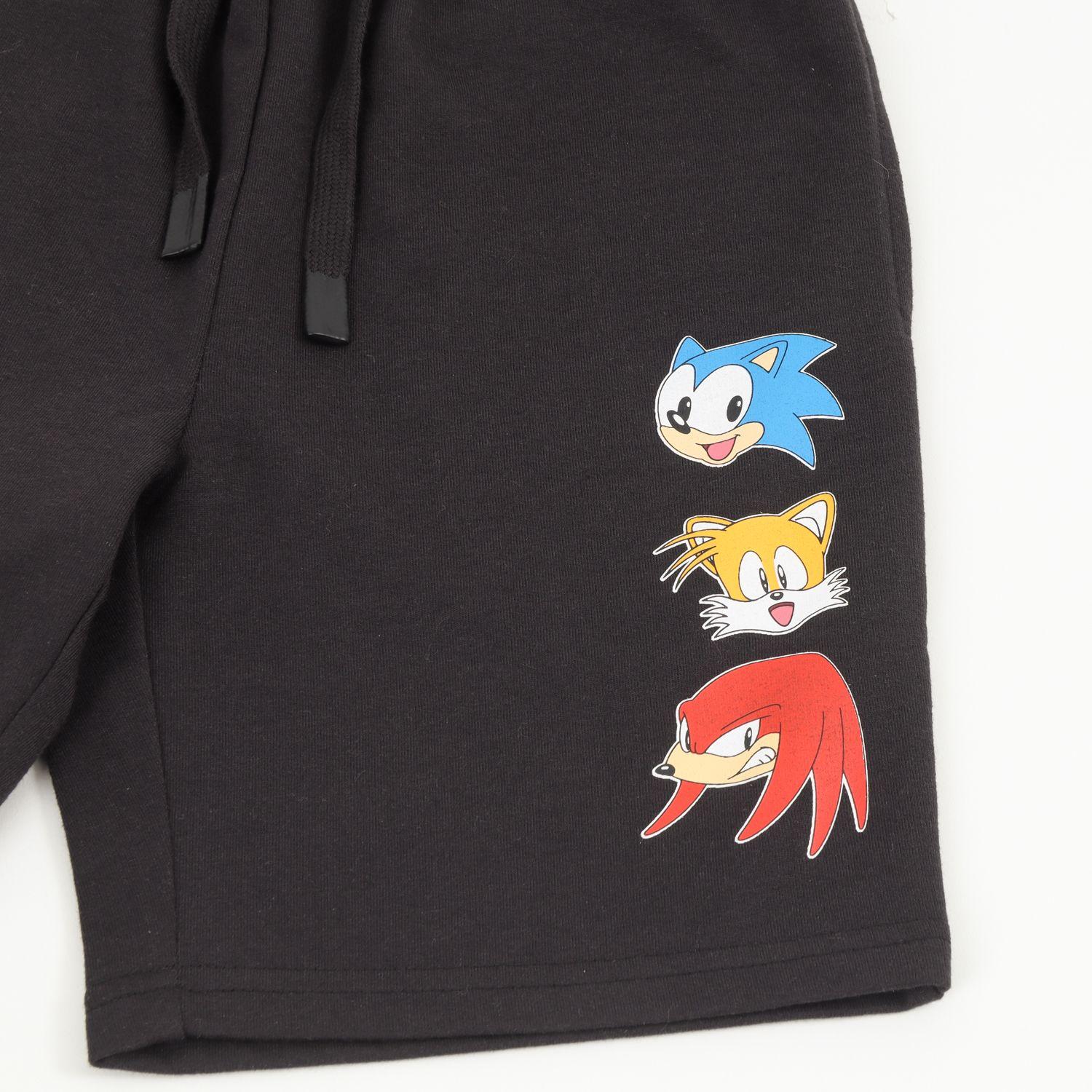 Short Niño Negro Personajes Sonic-2