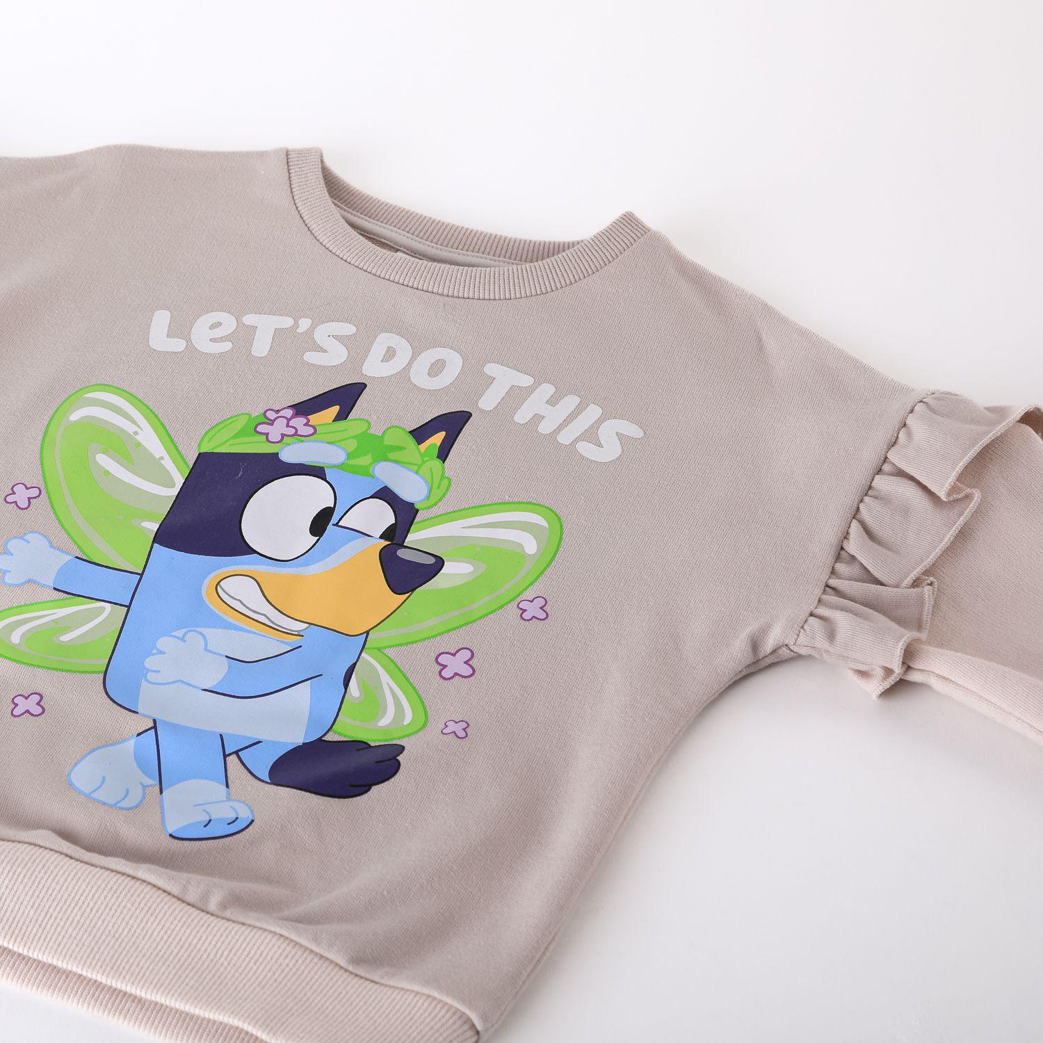 Conjunto Niña Bluey Hada Beige-3