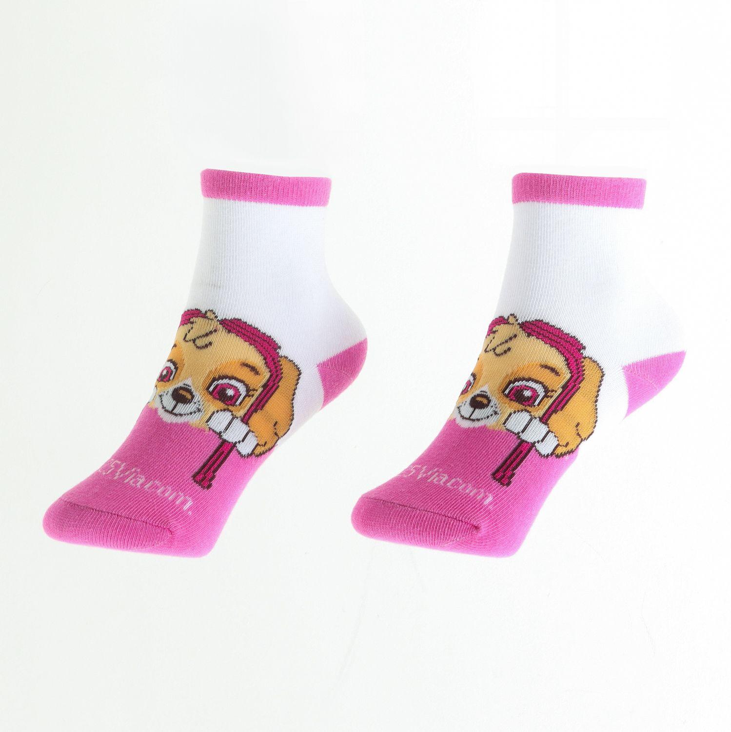 Bipack Calcetines Niña Skye Y Everest Colors Blanco Paw Patrol-2
