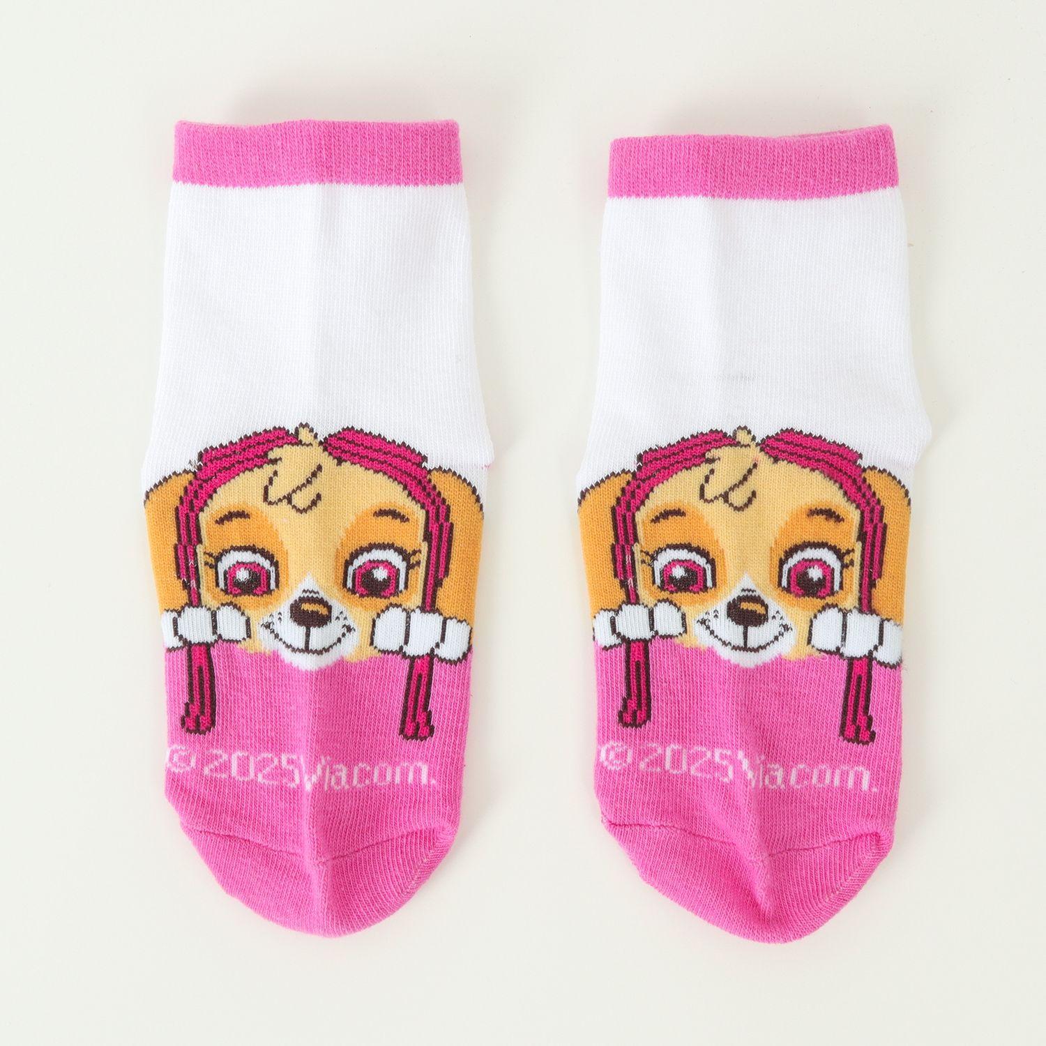 Bipack Calcetines Niña Skye Y Everest Colors Blanco Paw Patrol-5