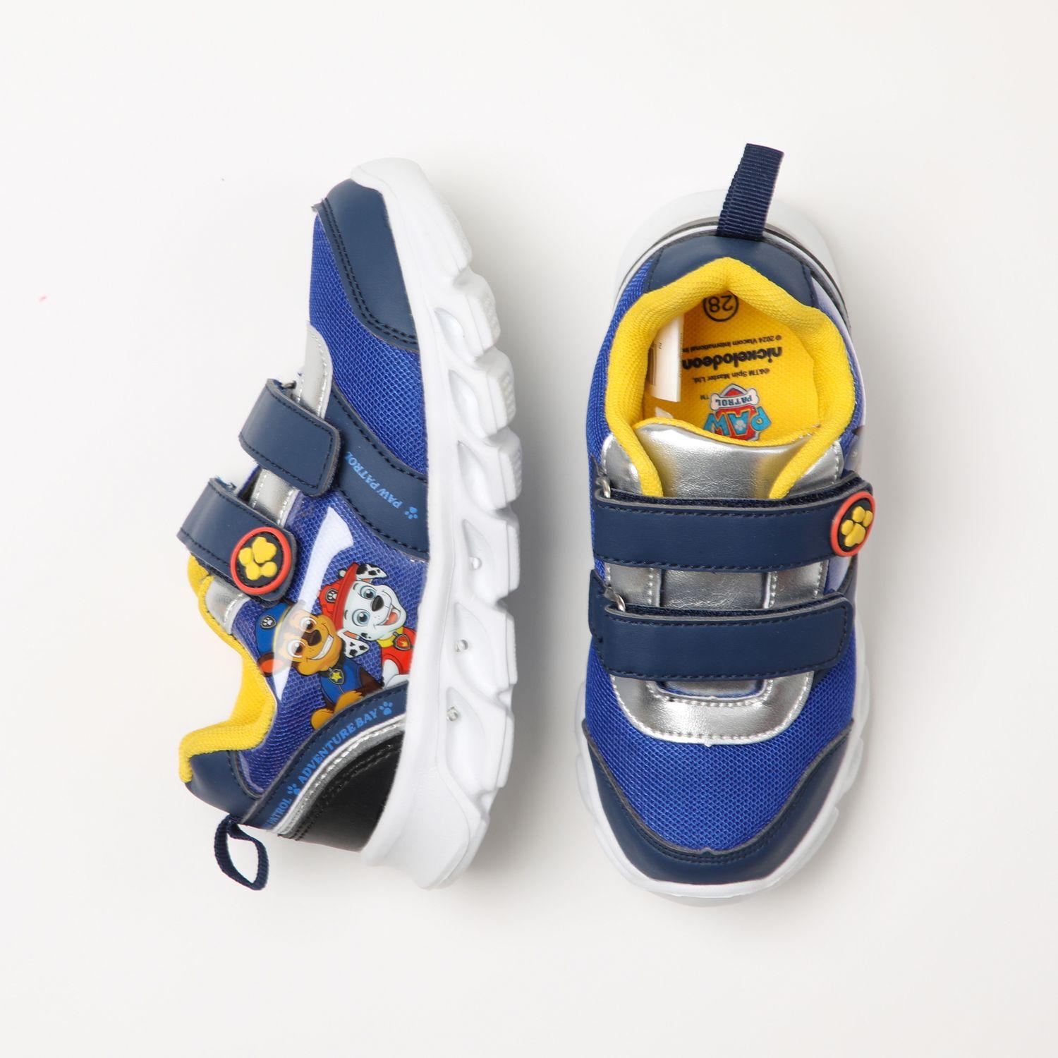 Zapatilla Con Luces Niño 2 Amigos Azul Paw Patrol-3