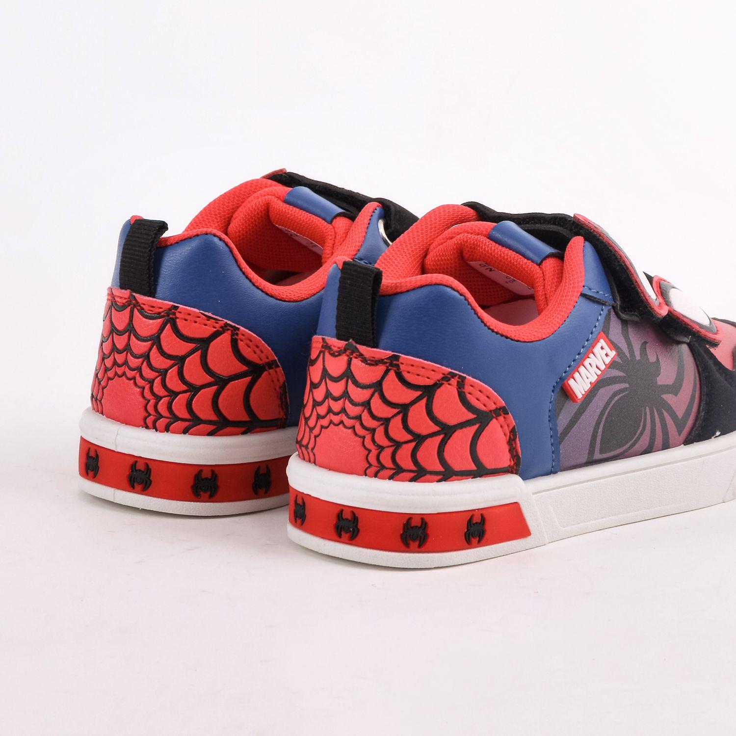 Zapatilla Luces Niño Ojos Rojo Marvel-2
