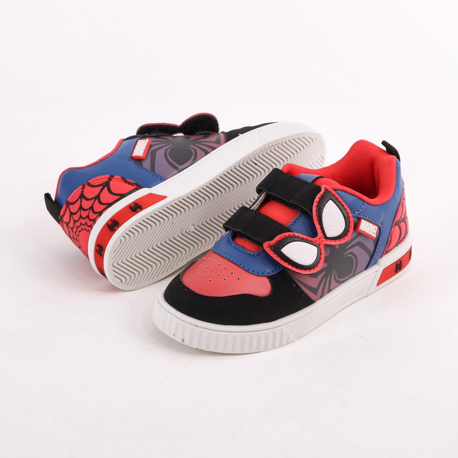 Zapatilla Luces Niño Ojos Rojo Marvel-3
