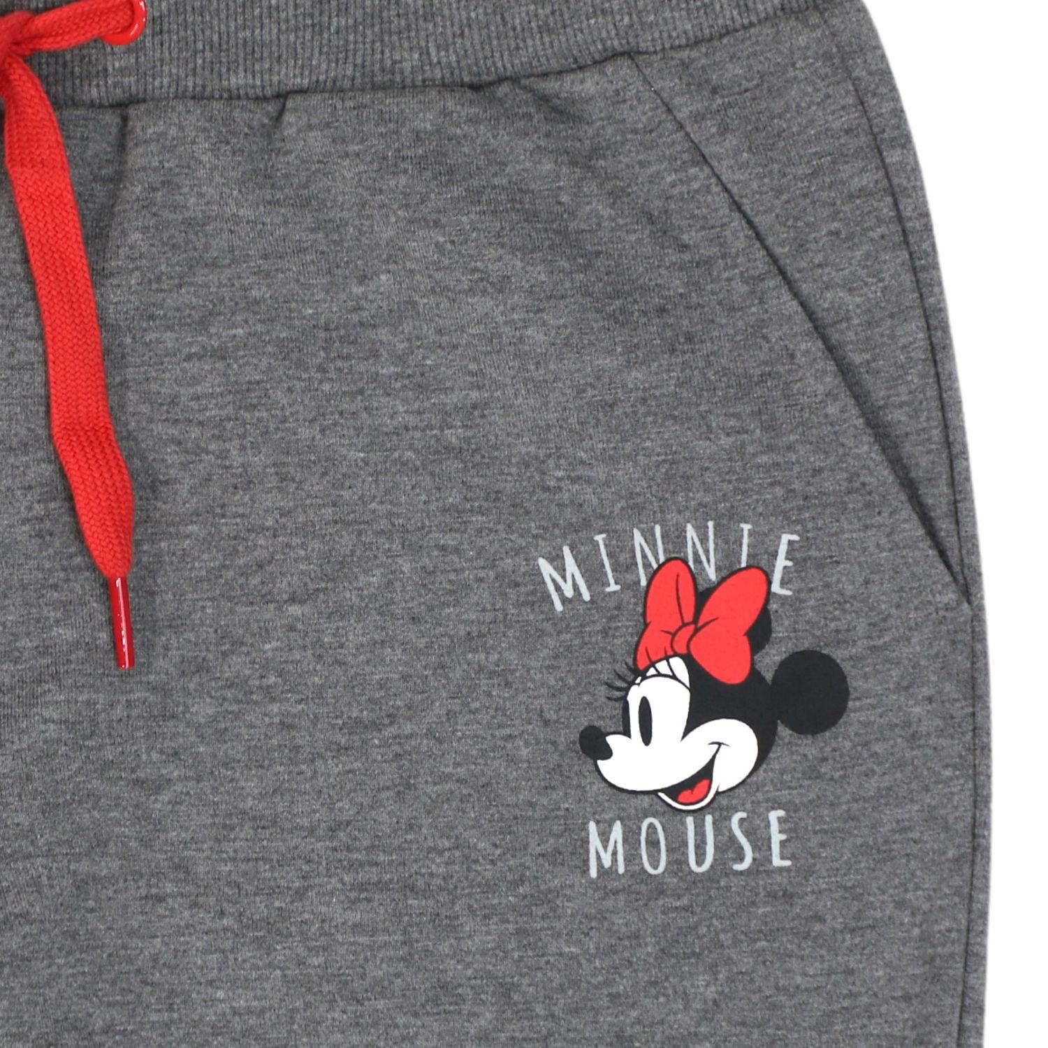 Pantalon de Buzo Niña Minnie Icon Gris Disney-2