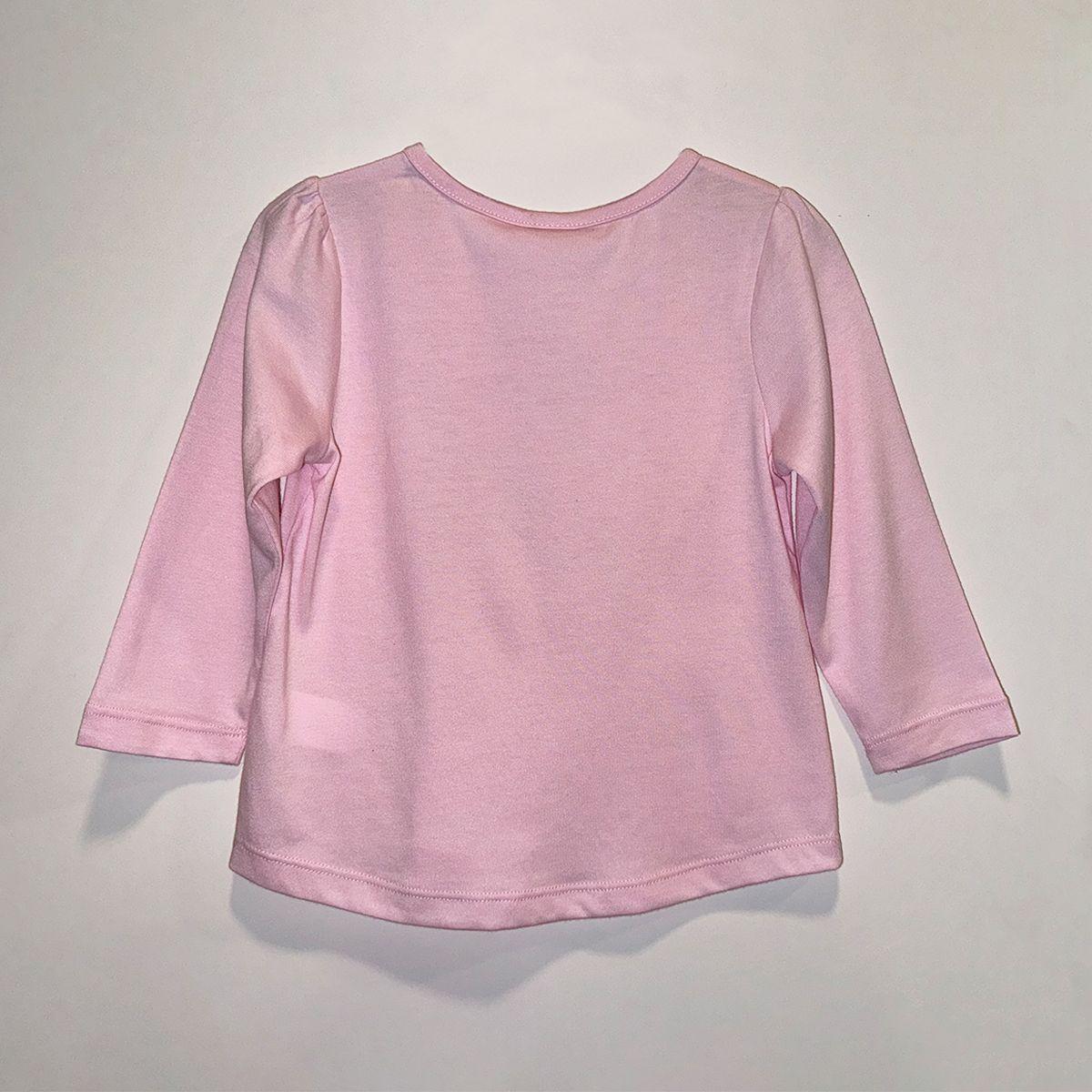 Polera Manga Larga Niña Hooray! Rosado Bluey-3
