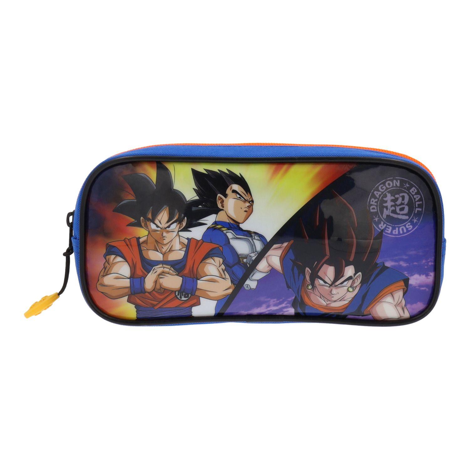 Estuche Escolar Niño Personajes Azul Dragon Ball-0