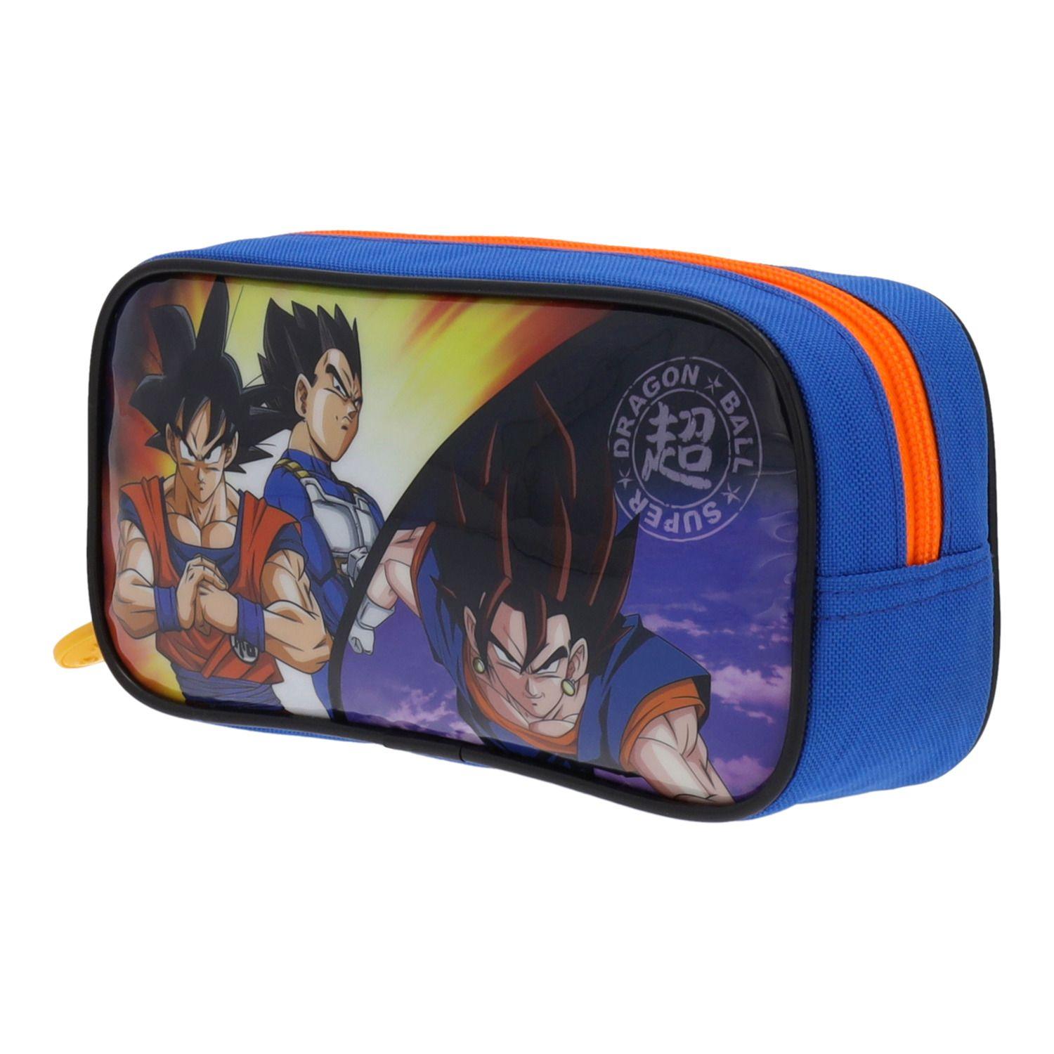 Estuche Escolar Niño Personajes Azul Dragon Ball-7