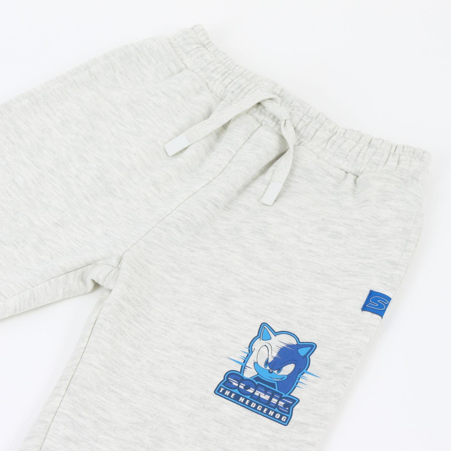 Pantalón de Buzo Niño Cara Gris Sonic-2