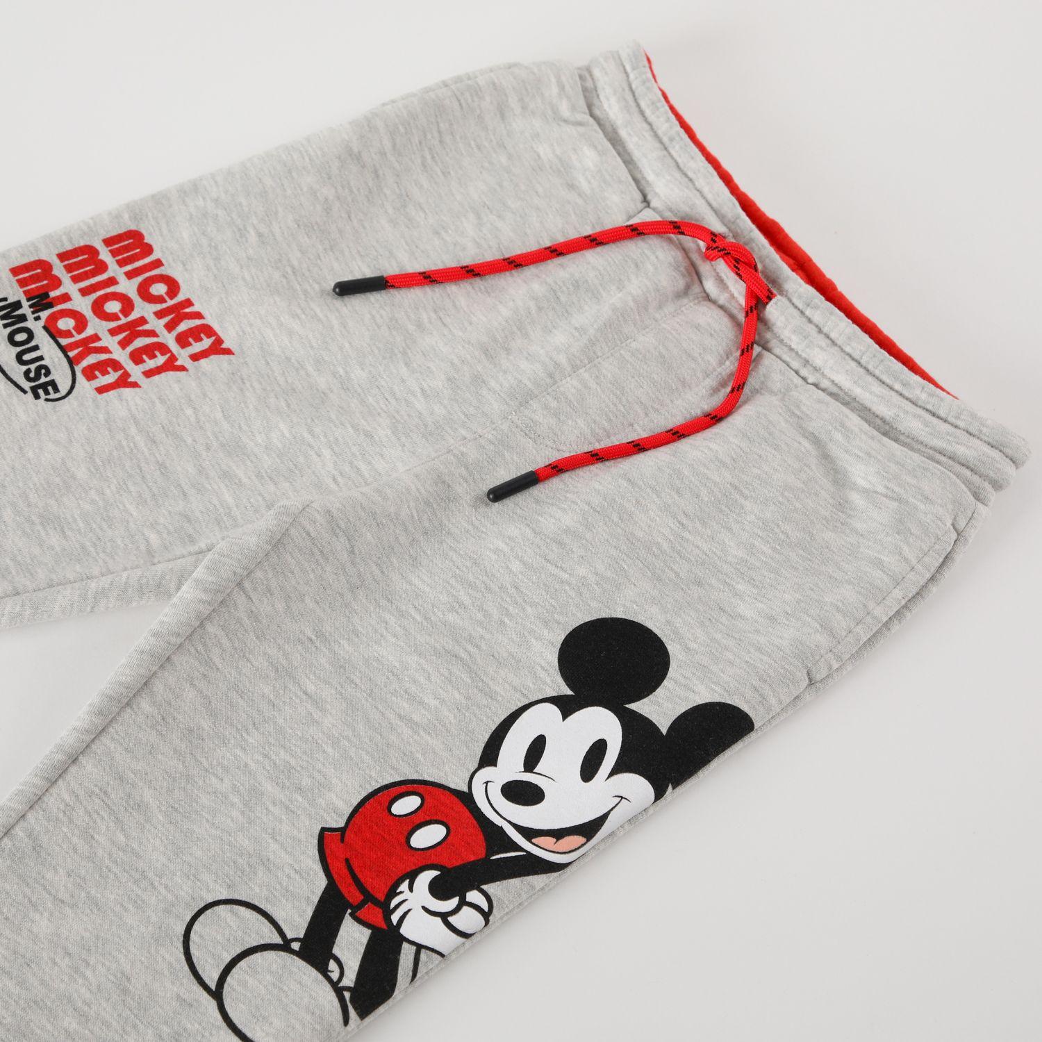 Pantalon De Buzo Niño Mickey Pose Gris Disney-1