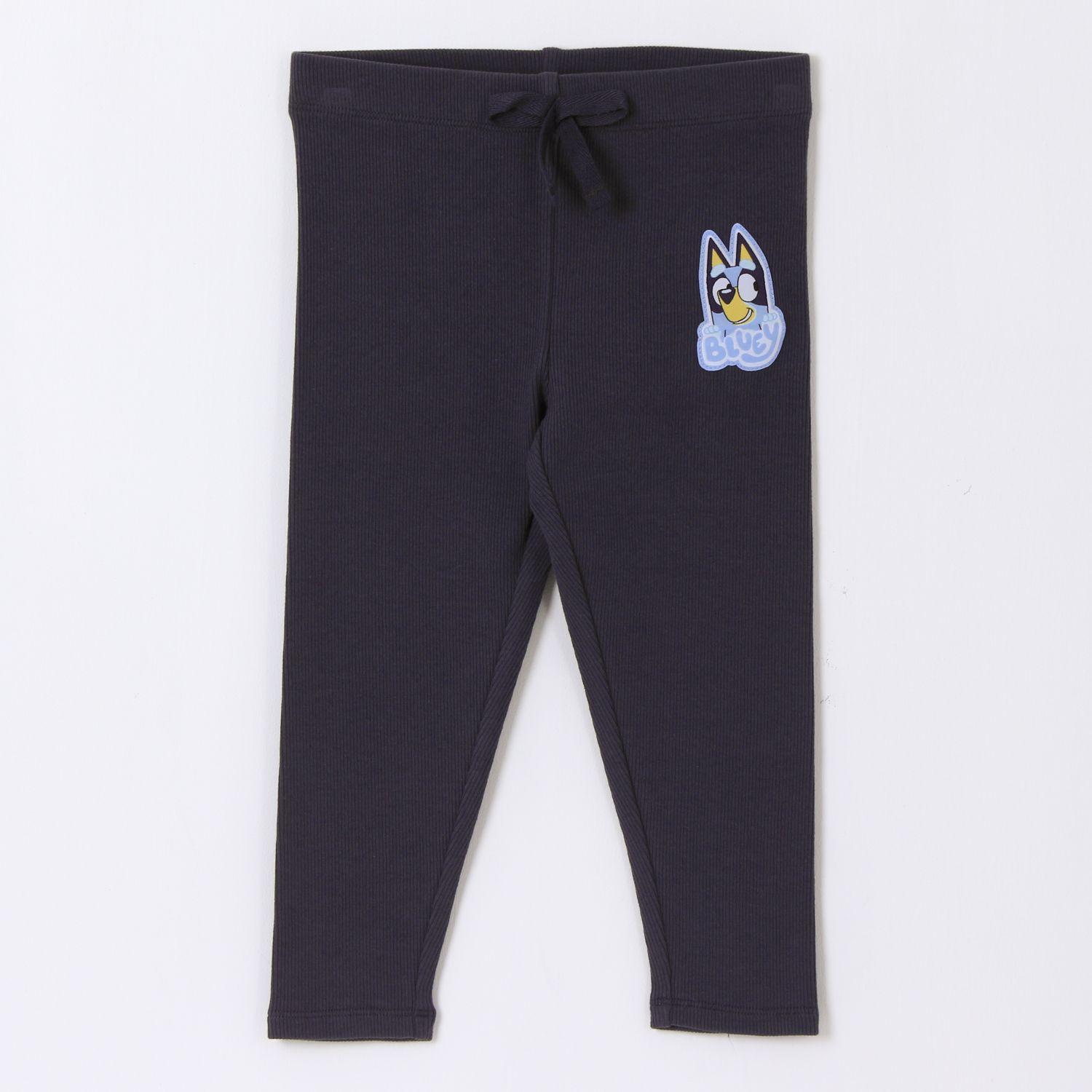 Calza Niña Logo Gris Bluey-0