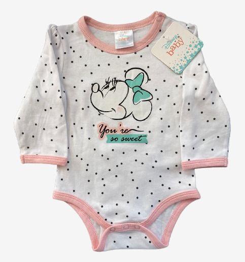 Body Bebe Minnie Rosado Disney-0
