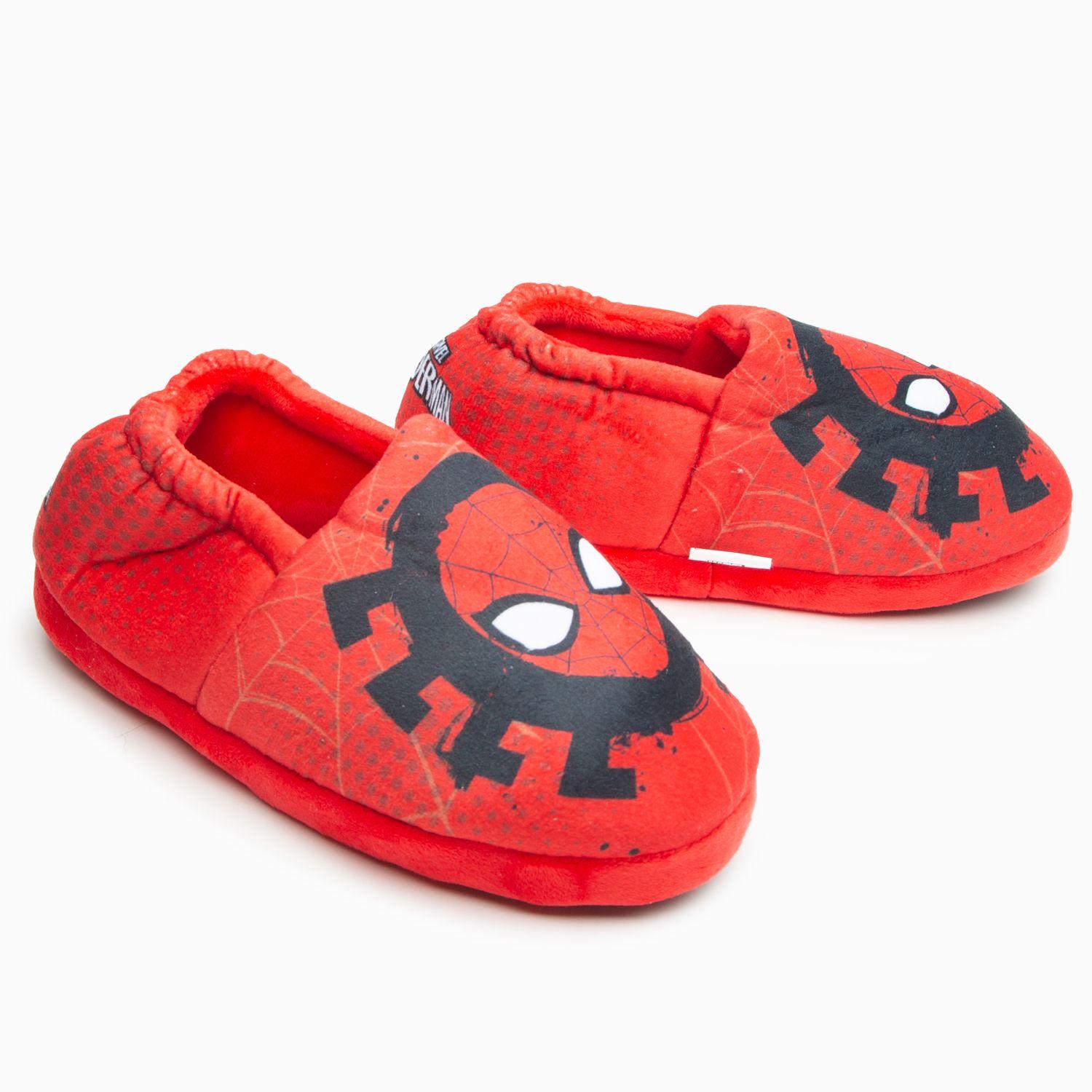 Pantufla Niño Araña Spiderman Rojo Marvel-1