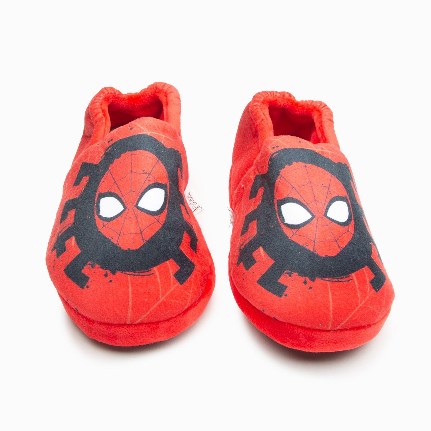 Pantufla Niño Araña Spiderman Rojo Marvel-2