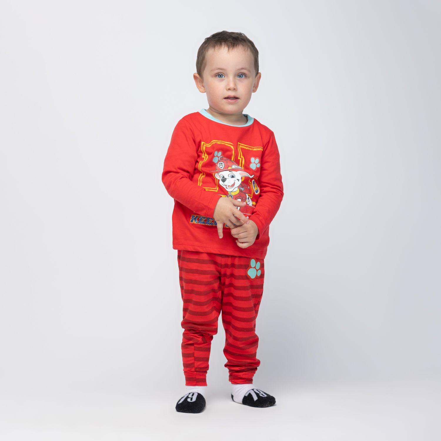 Pijama Niño Marshall Keep It Pup Rojo Paw Patrol-0