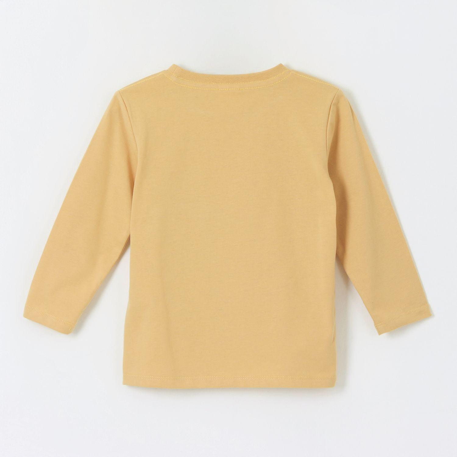 Polera Manga Larga Niño Jugando Amarillo Friends & Bluey-1