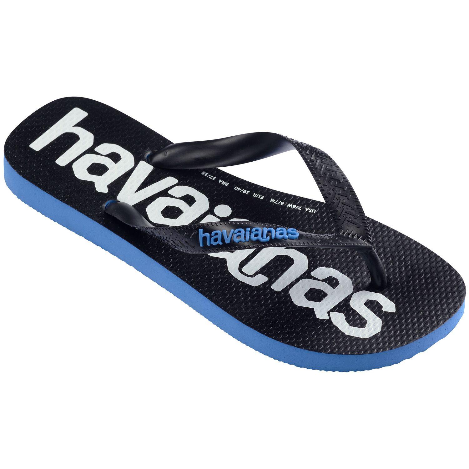 Sandalia Hombre Top Logomania Azul Havaianas-1