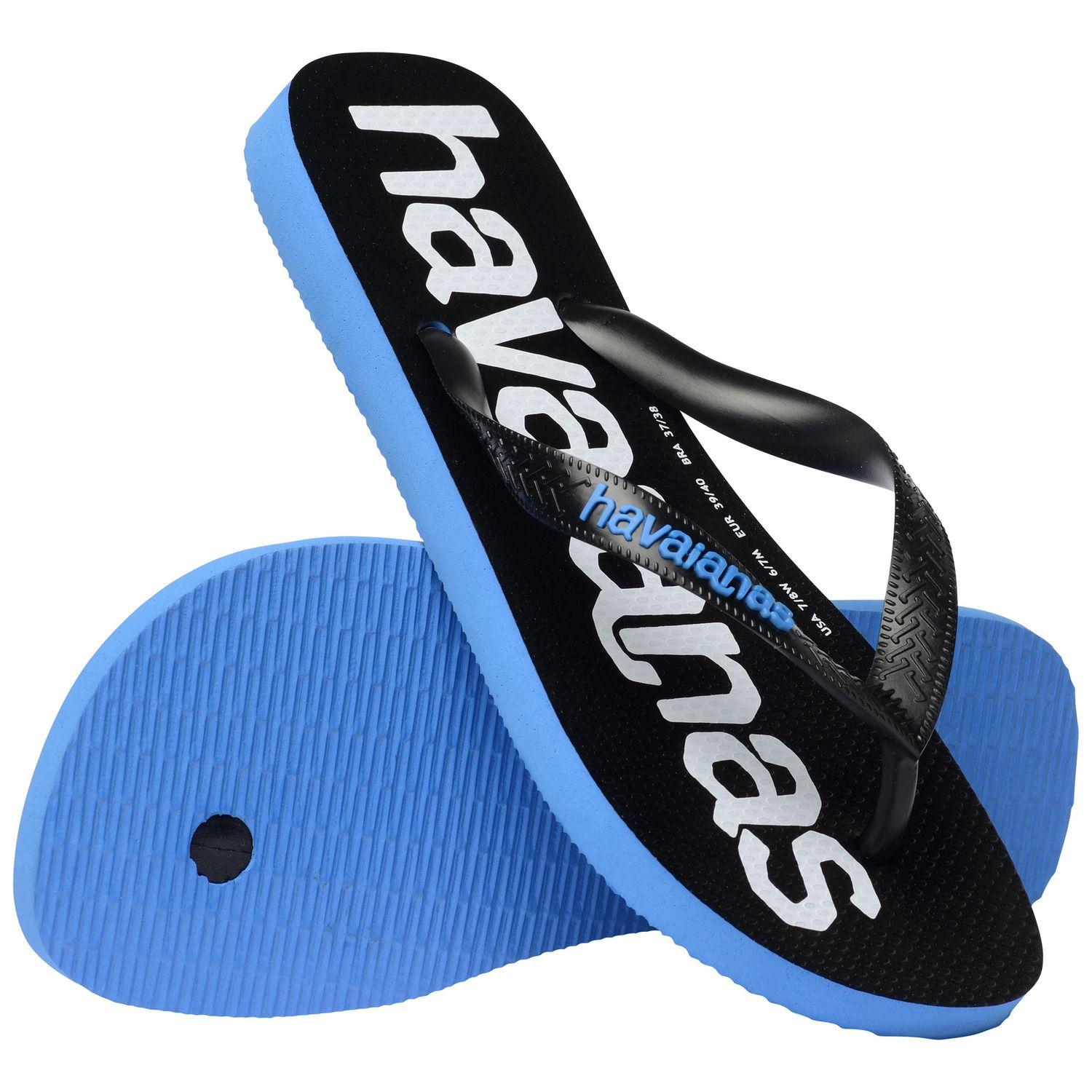 Sandalia Hombre Top Logomania Azul Havaianas-3
