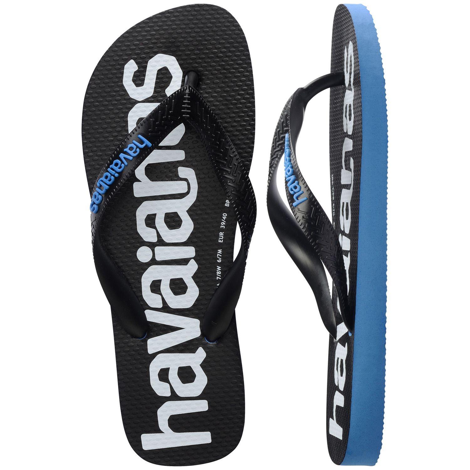 Sandalia Hombre Top Logomania Azul Havaianas-4