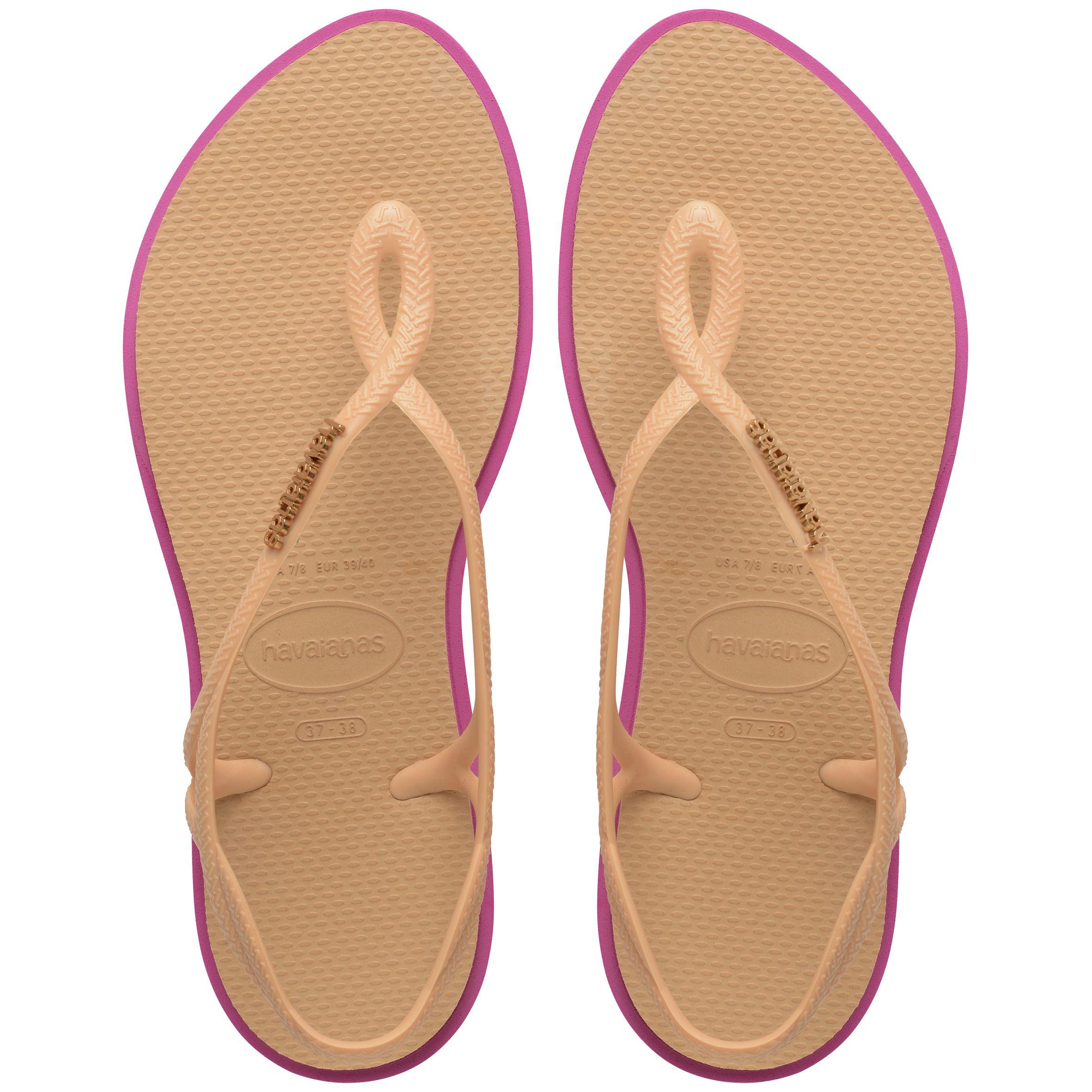 Sandalia Mujer Luna Point Beige Havaianas-0