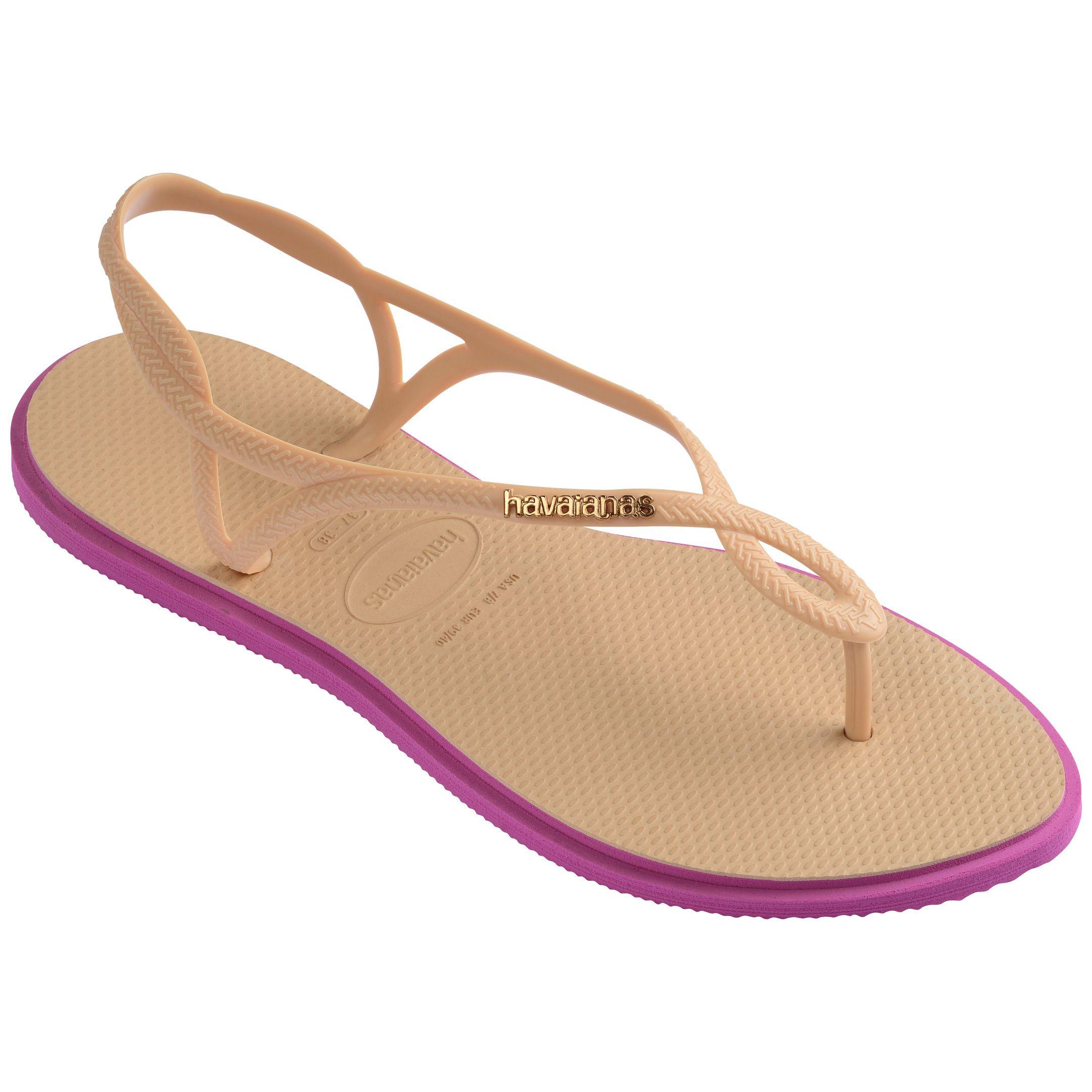 Sandalia Mujer Luna Point Beige Havaianas-1