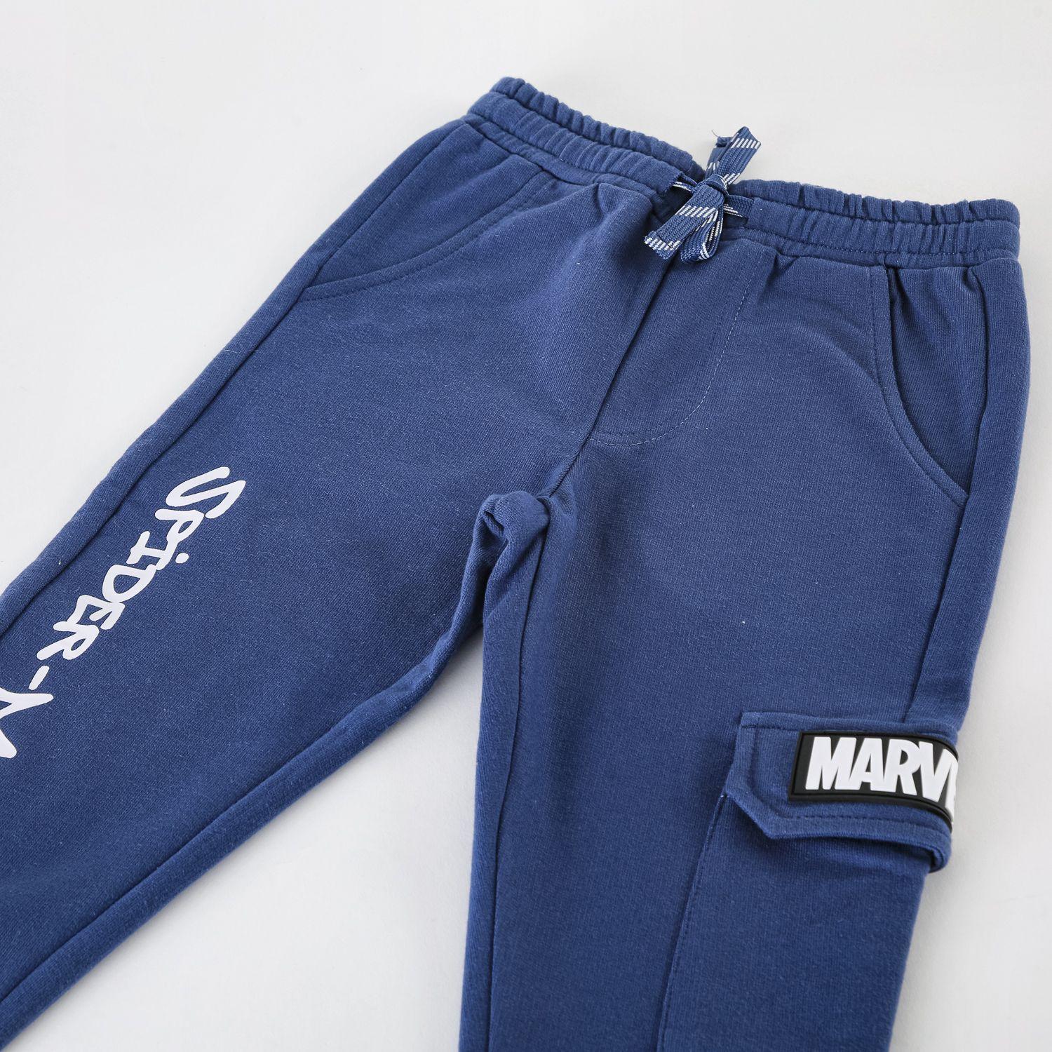 Conjunto Buzo Niño Spiderman Marvel Cara Gris-4