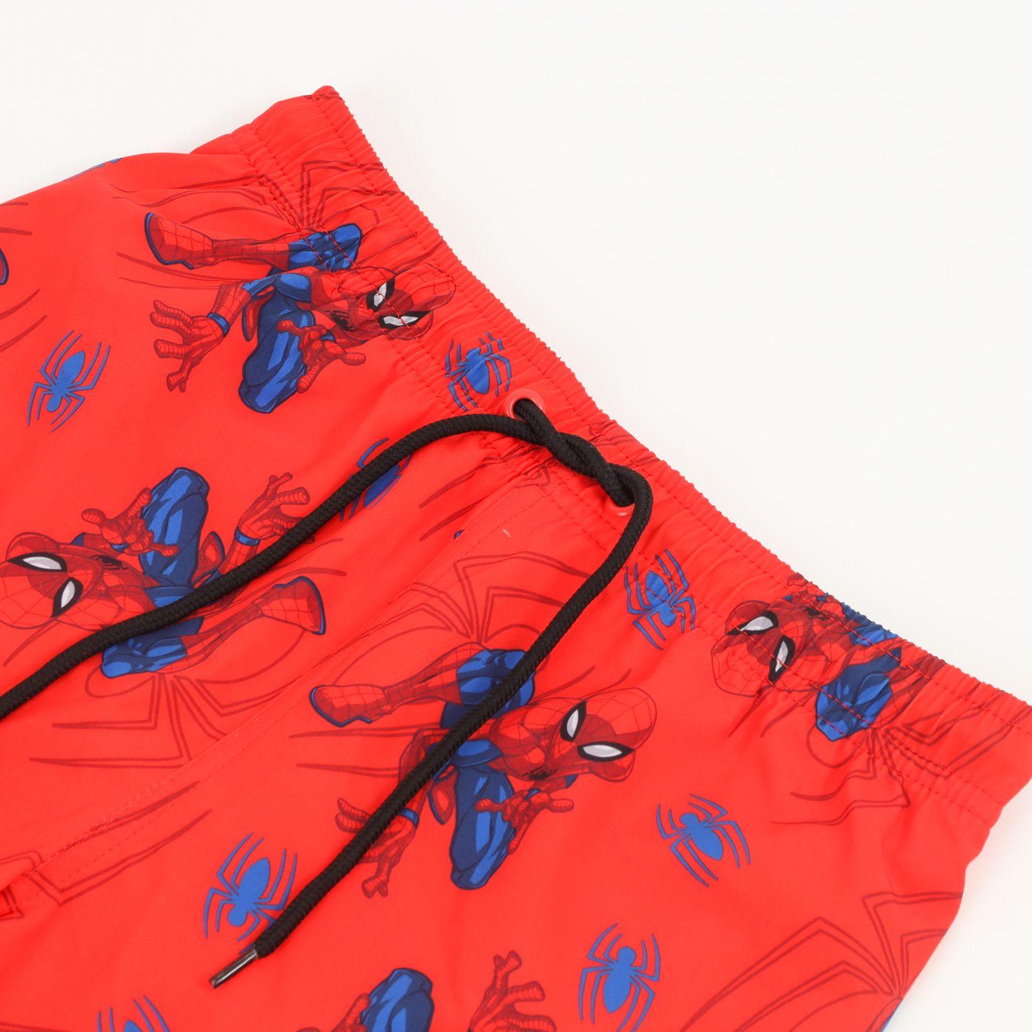 Traje de baño Niño Rojo Full Print Spiderman Marvel-2