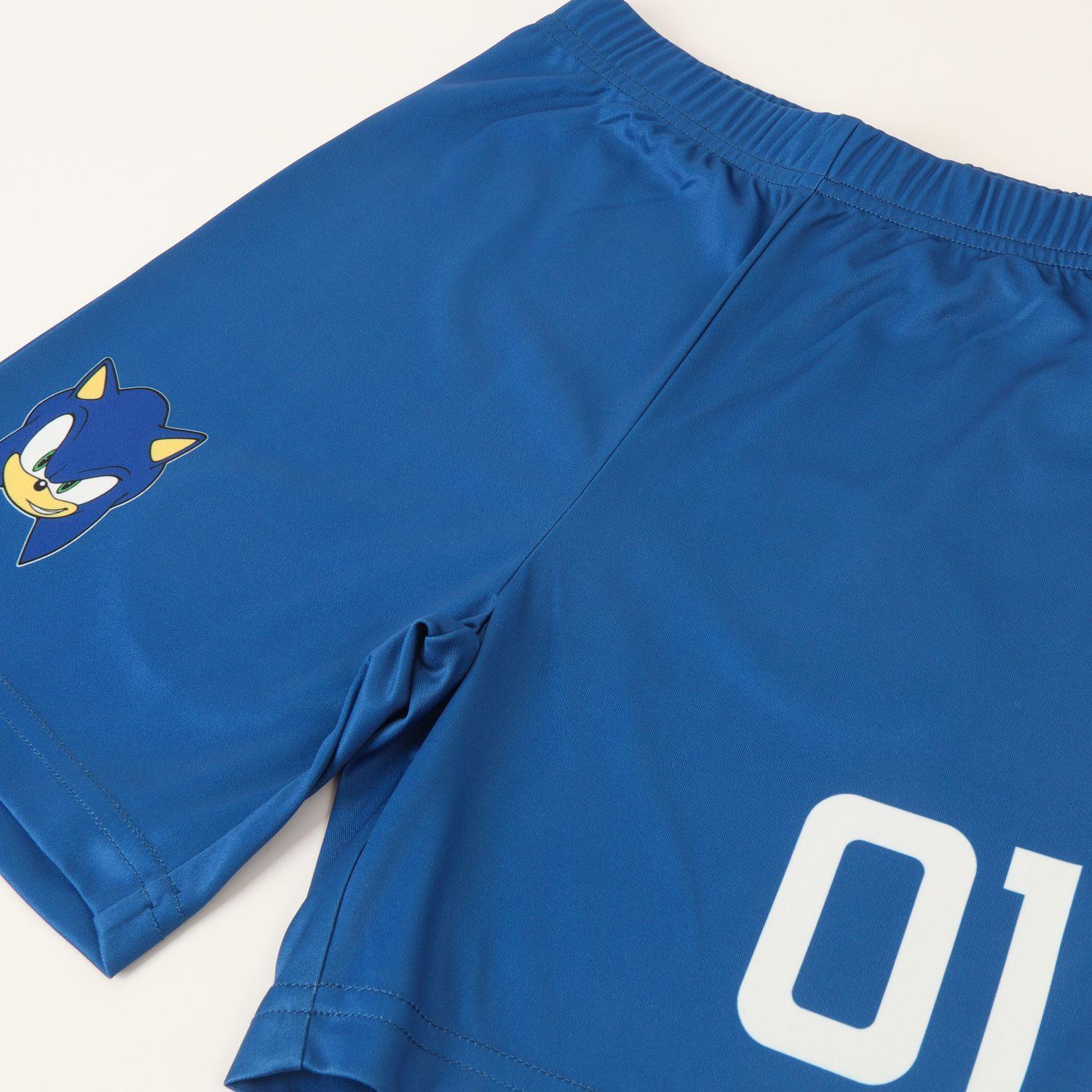 Conjunto Futbol Niño Blanco Sonic-2