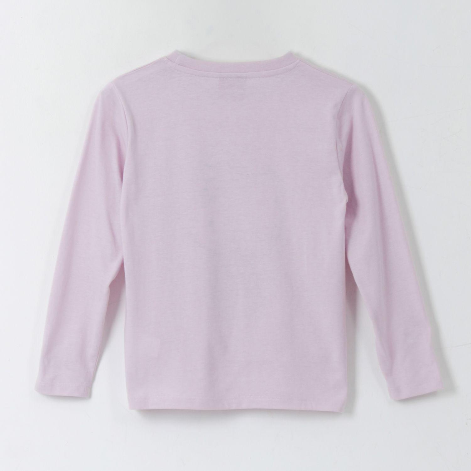 Polera Manga Larga Niña Personaje Blanco Hello Kitty-1