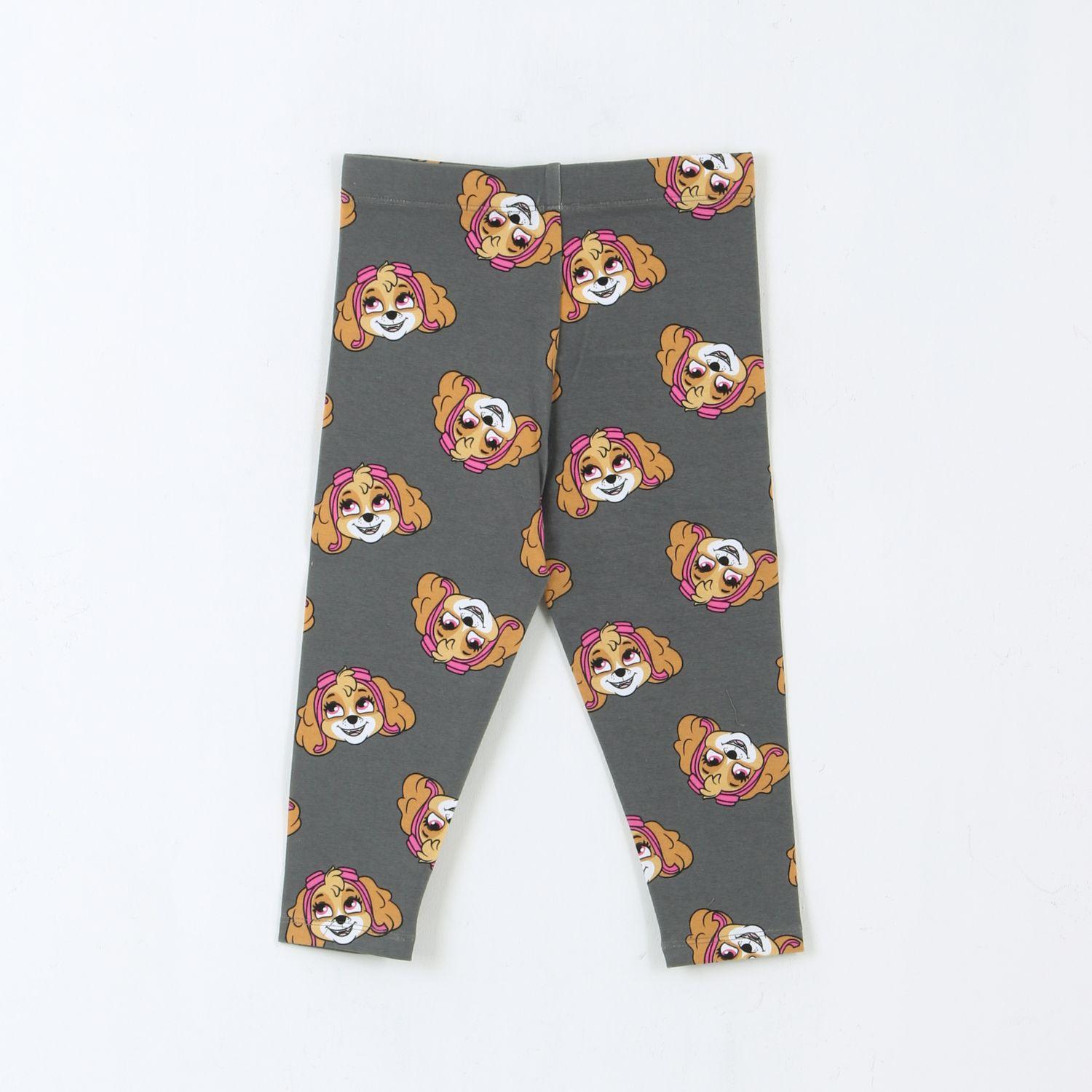 Calza Niña Full Print Skye Gris Paw Patrol-0