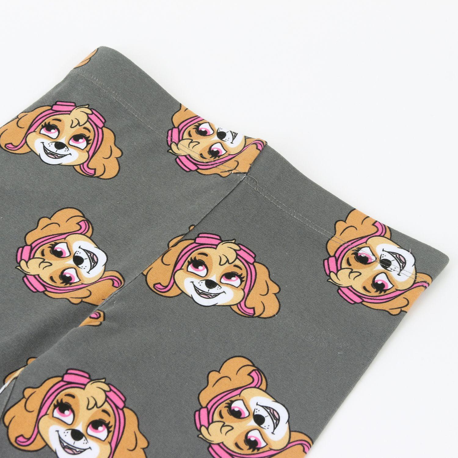 Calza Niña Full Print Skye Gris Paw Patrol-2