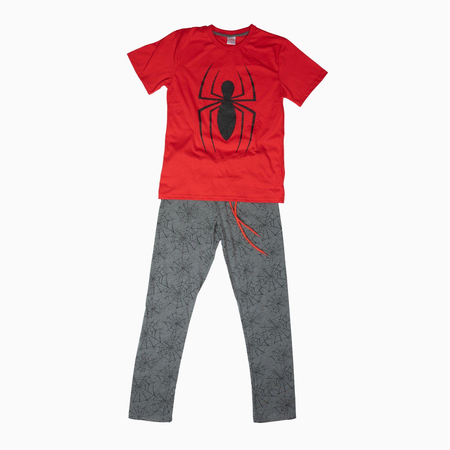 Pijama Niño Spiderman Aracnido Rojo Marvel-3