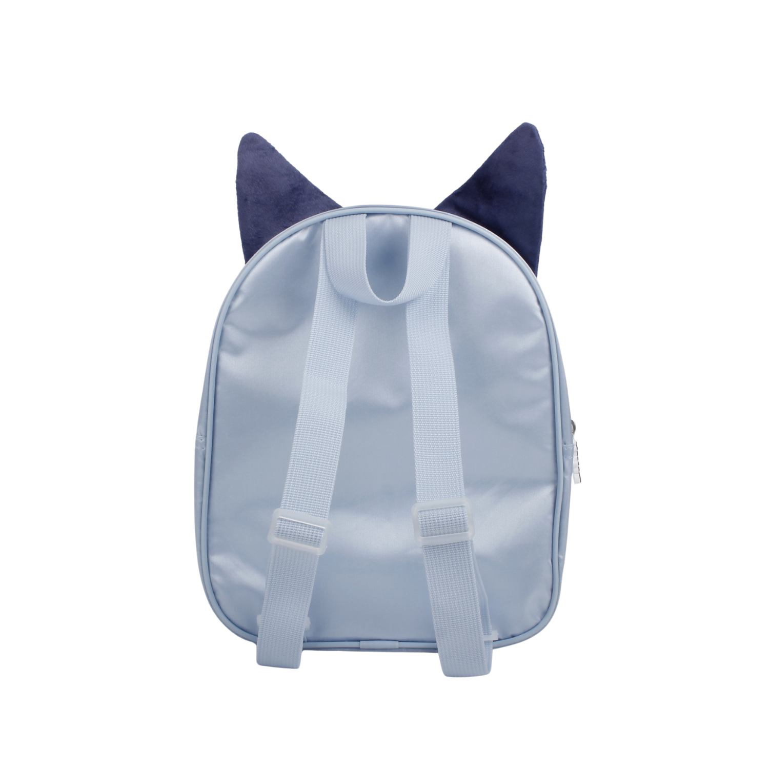 Mochila Escolar Niña Orejas Celeste Bluey-2