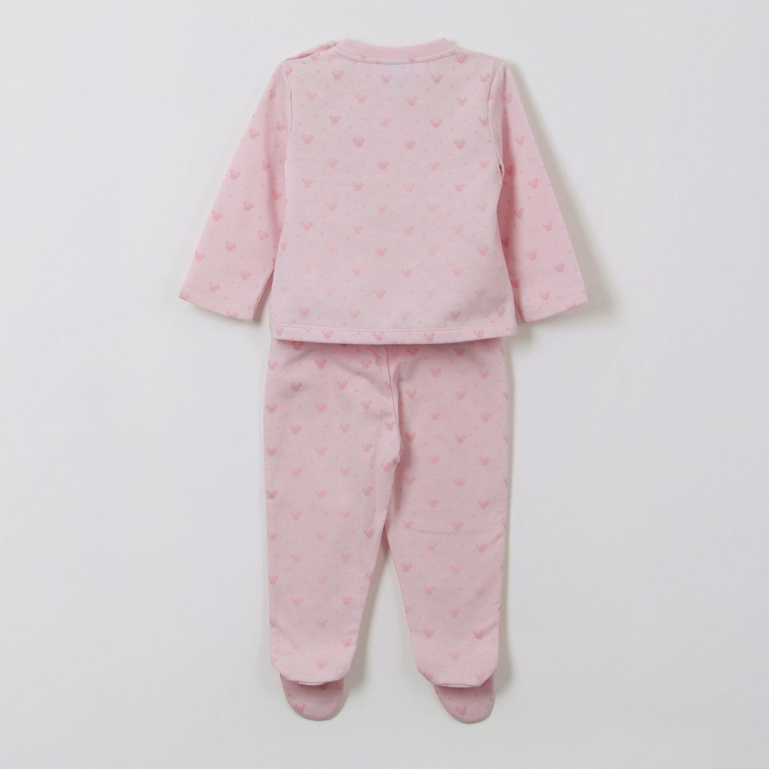 Pijama Manga Larga Niña Wish Minnie Rosado Disney-1