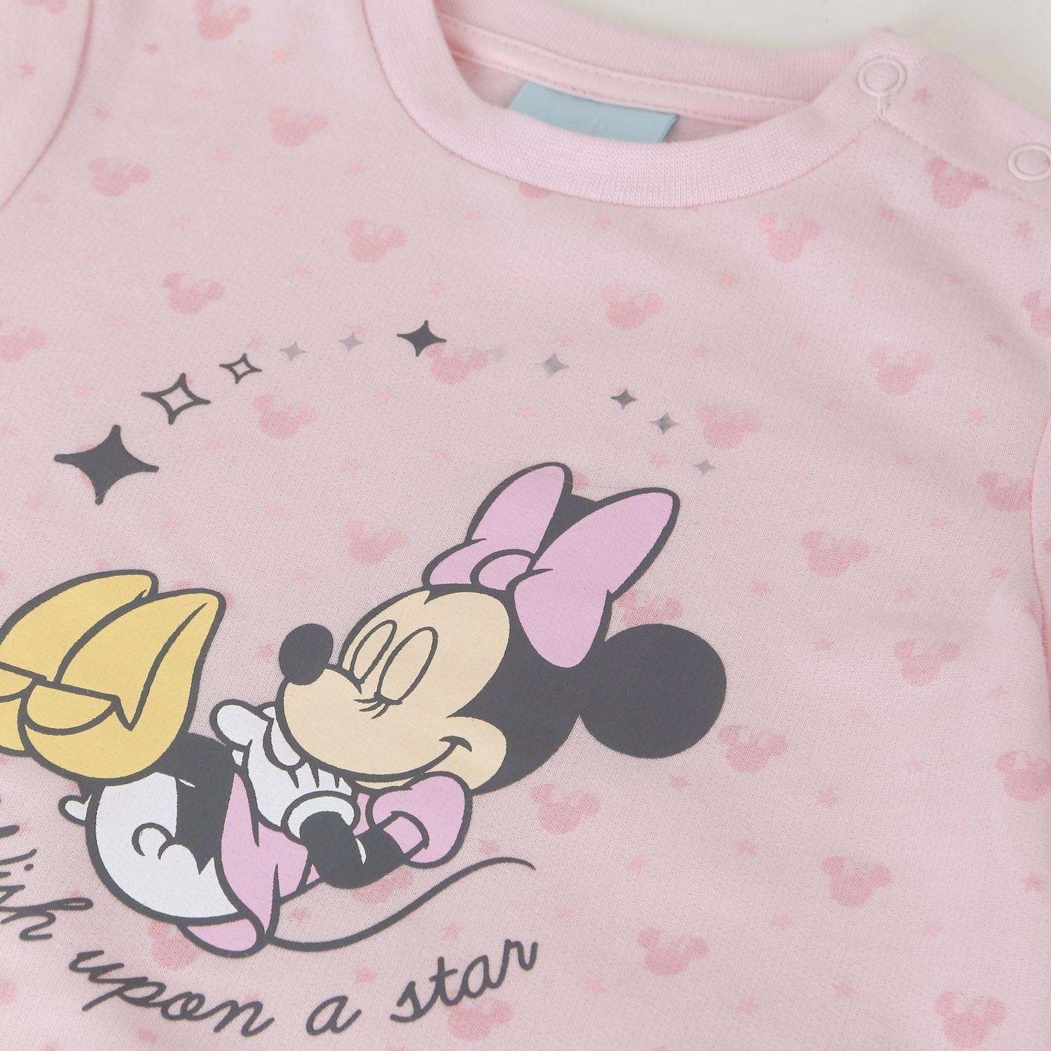 Pijama Manga Larga Niña Wish Minnie Rosado Disney-2